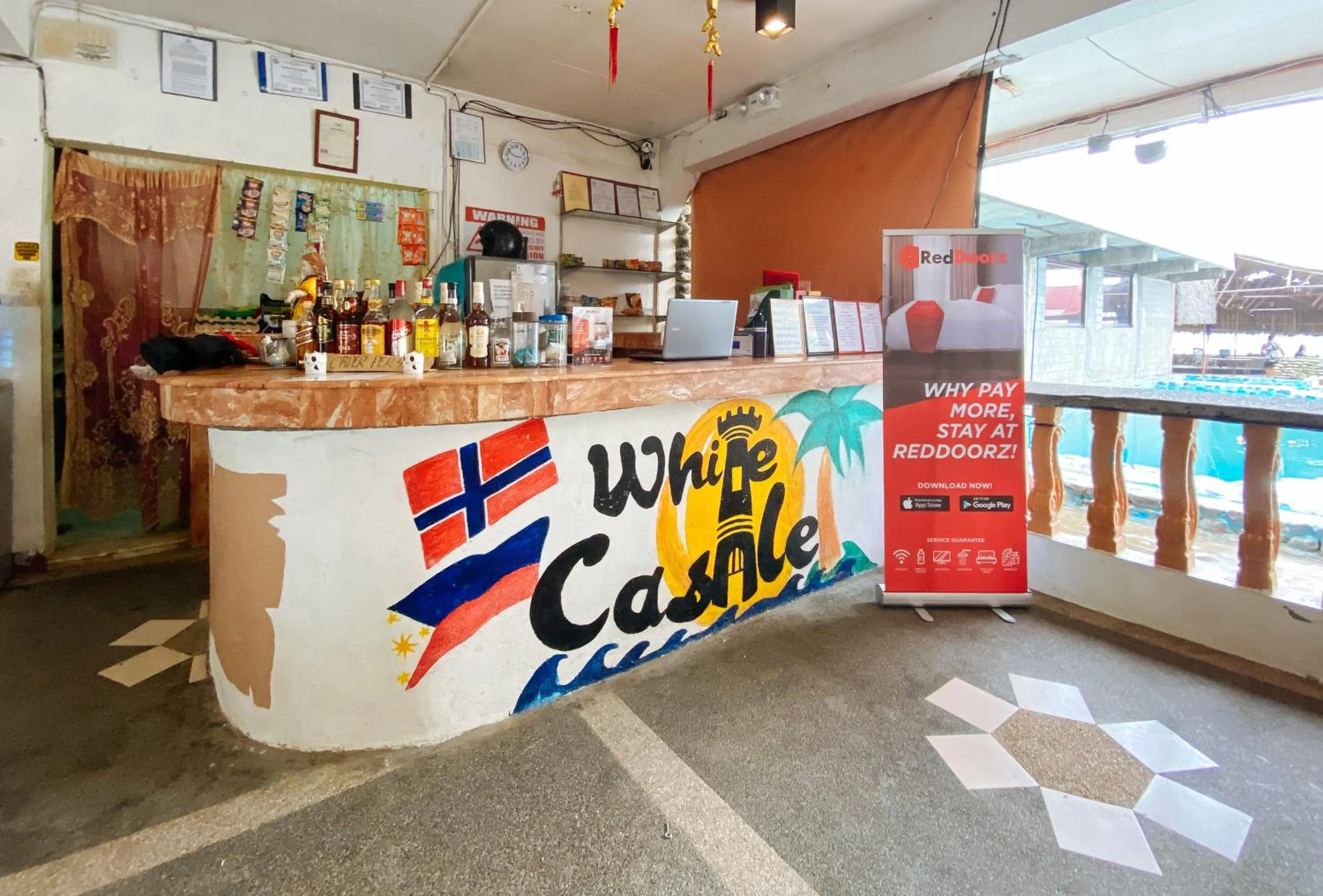 Lobby or reception in RedDoorz @ White Castle Beach Resort Iba Zambales