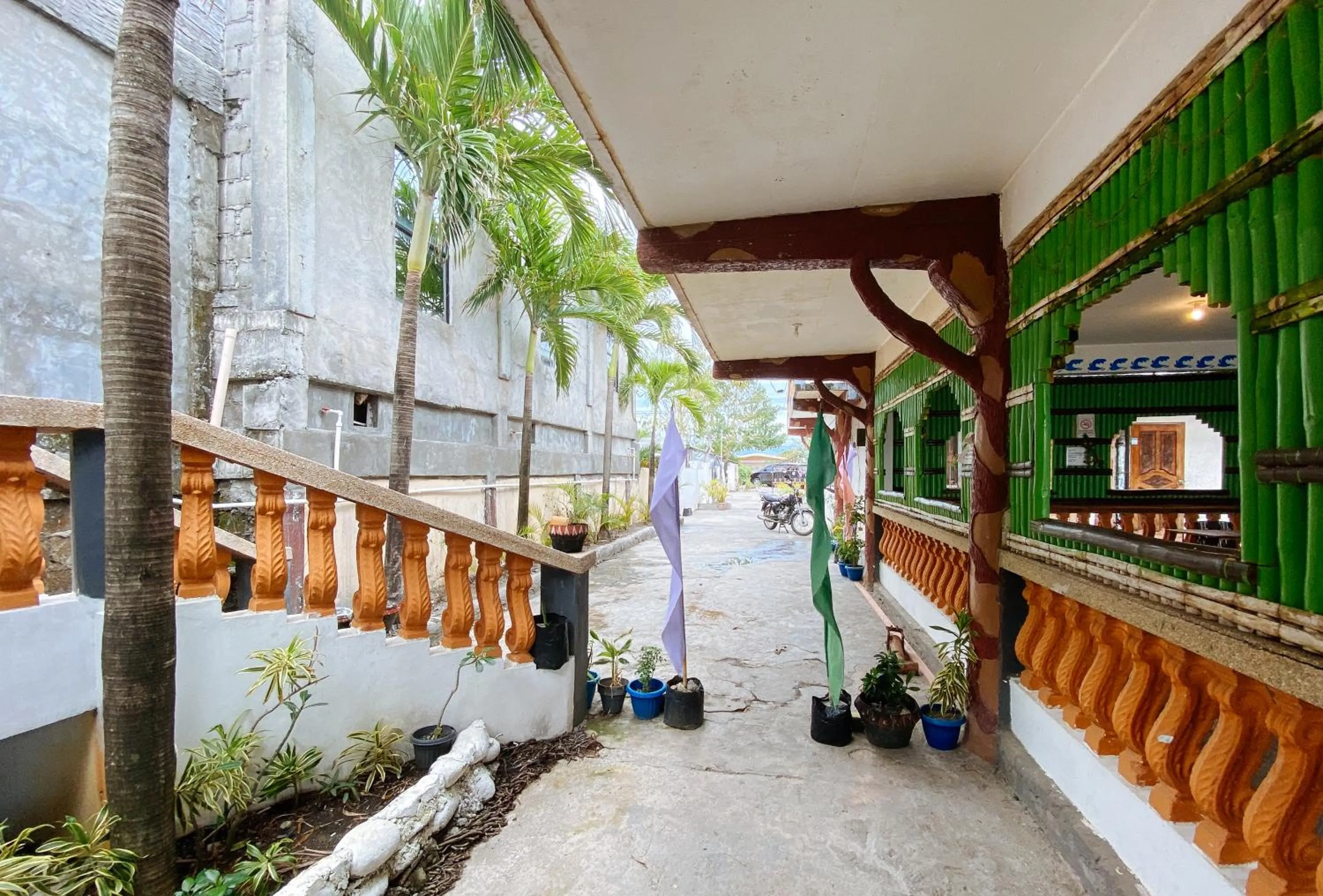 Garden view in RedDoorz @ White Castle Beach Resort Iba Zambales