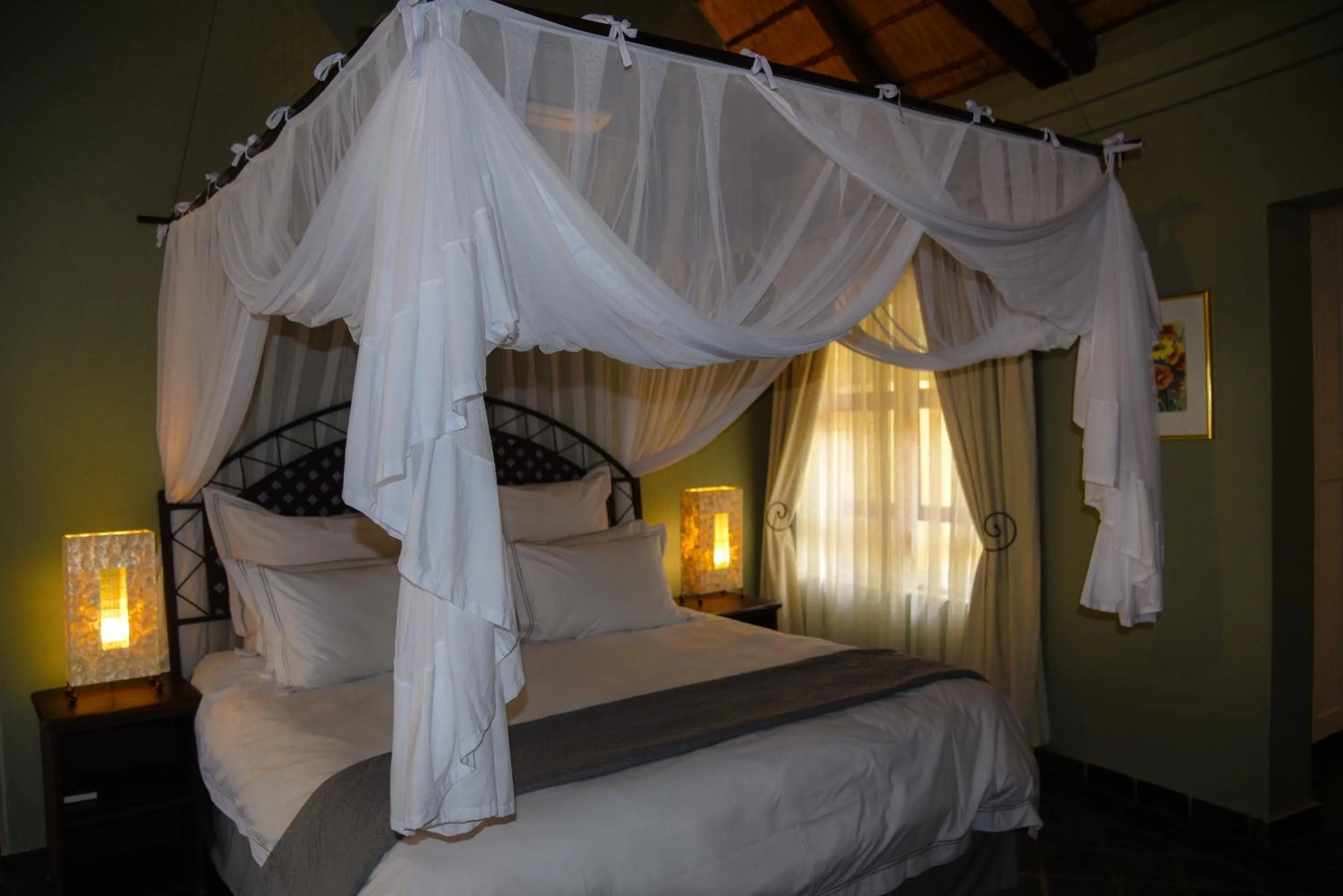 Bed in La Lechere Guest House