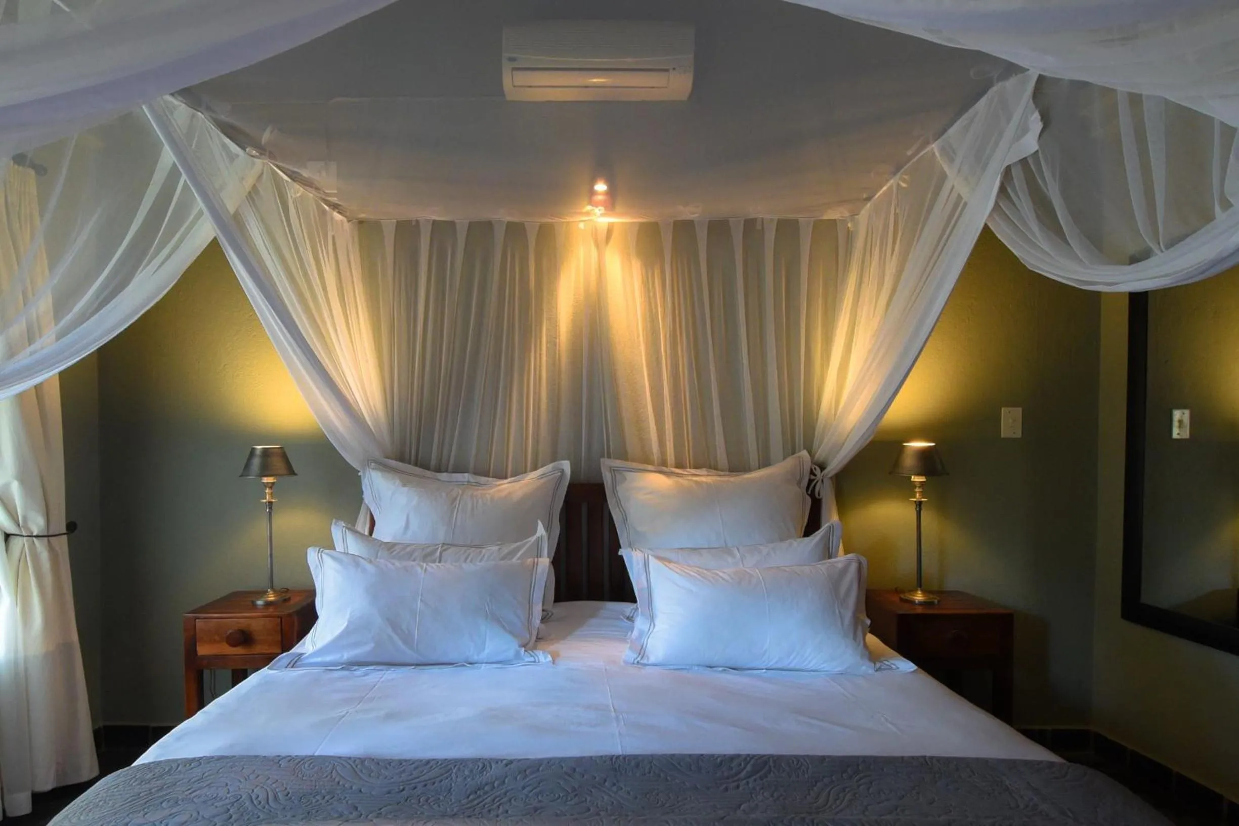 Bed in La Lechere Guest House