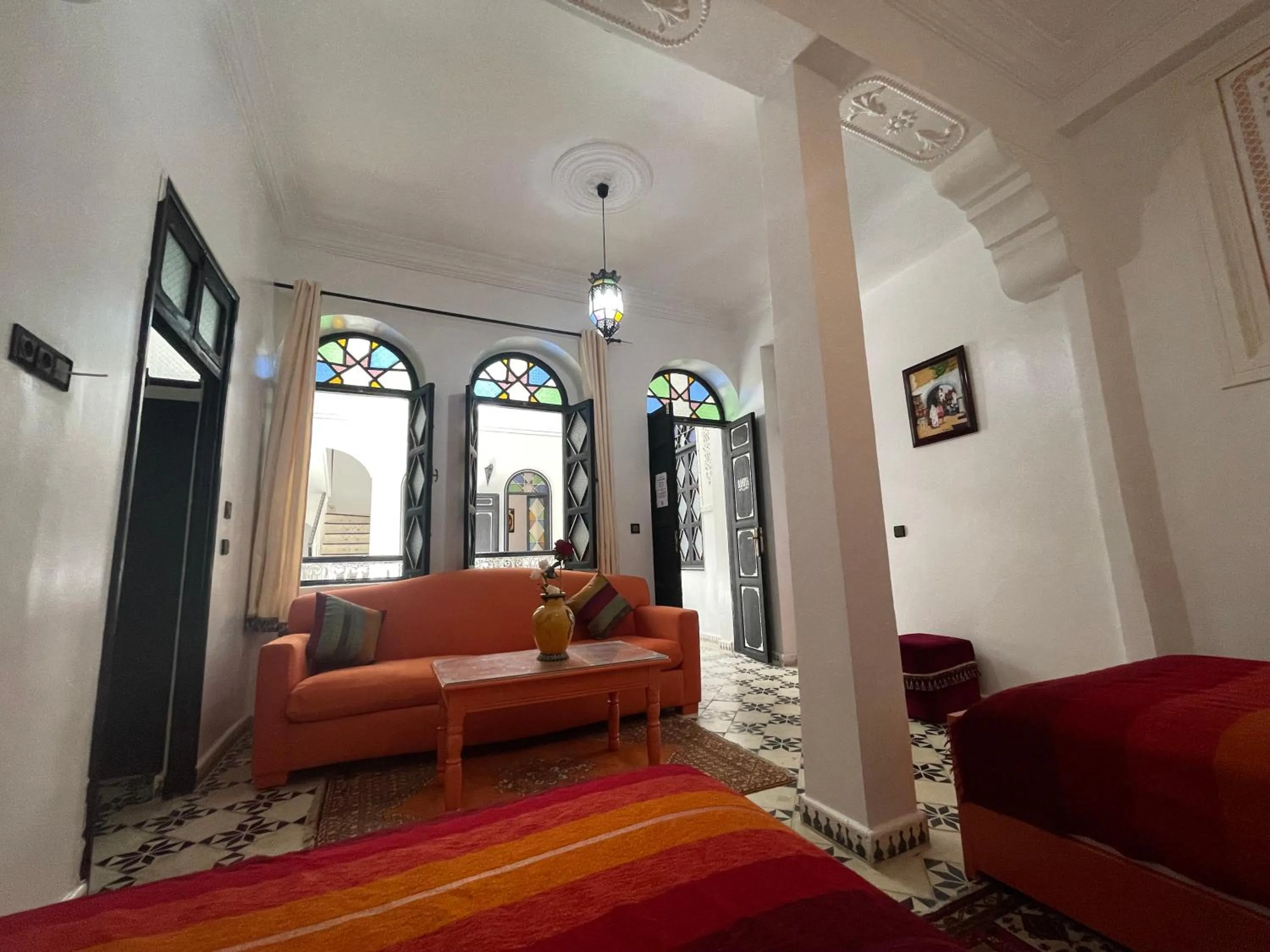 Living room in Riad Tingis