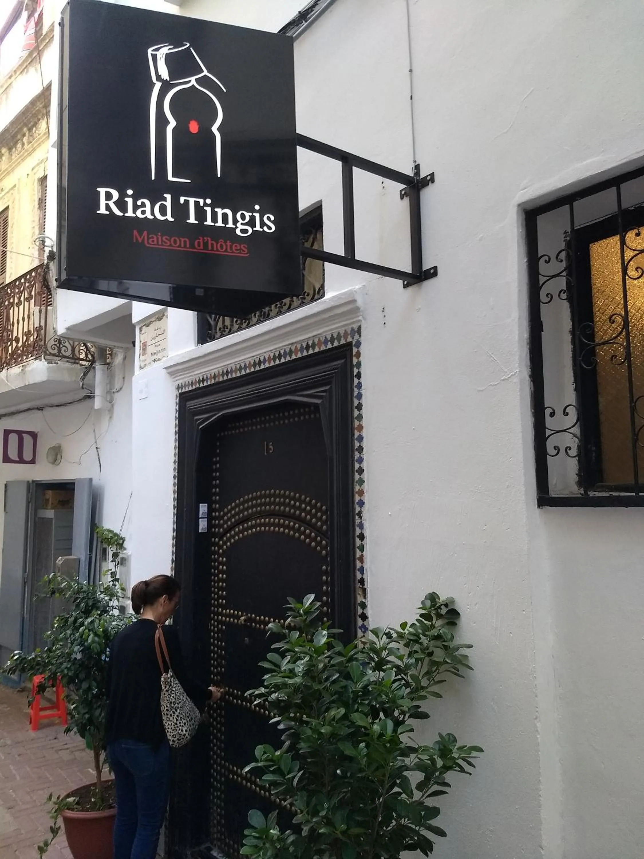 Facade/entrance in Riad Tingis