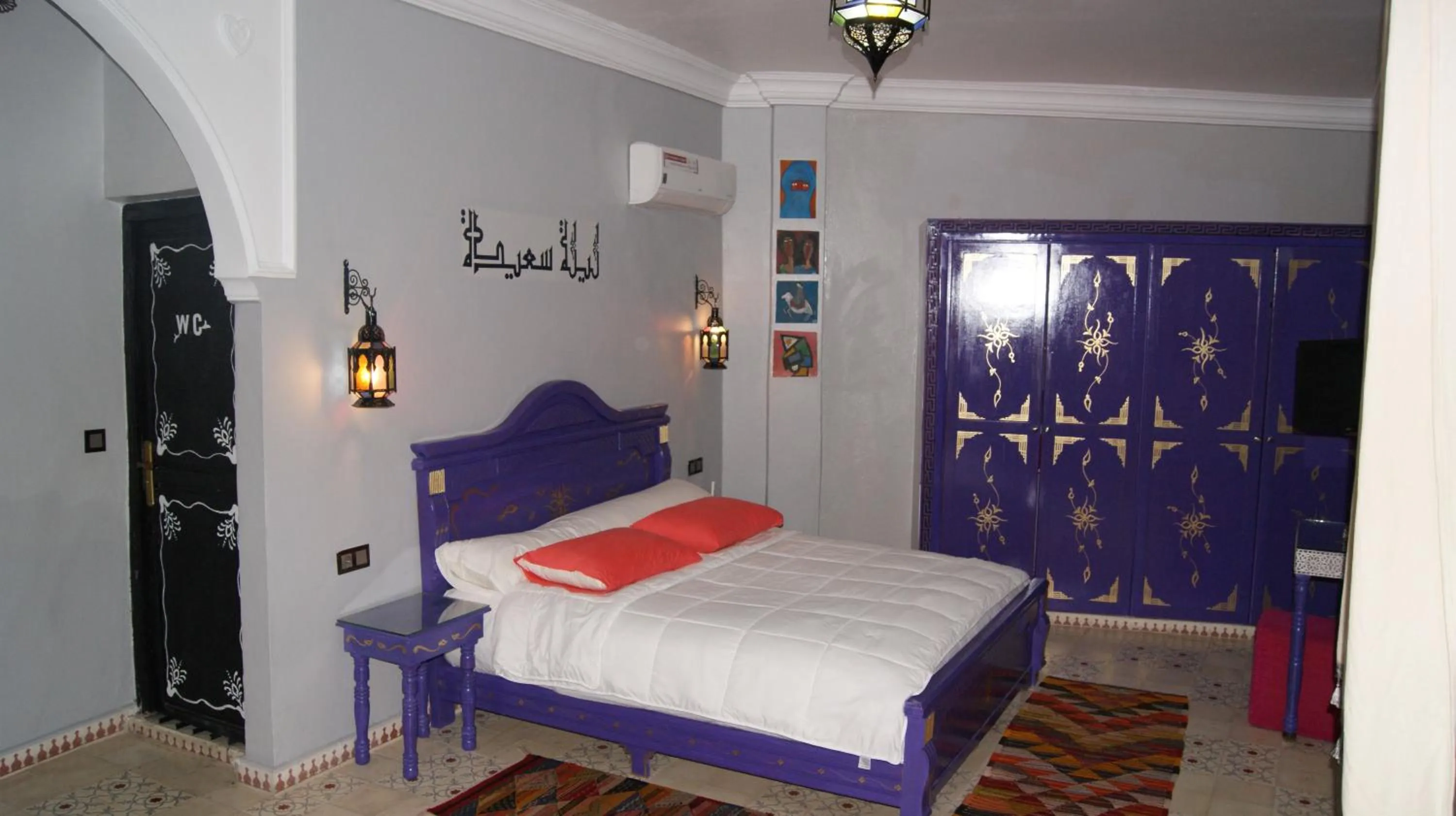 Bedroom, Bed in Riad Tingis