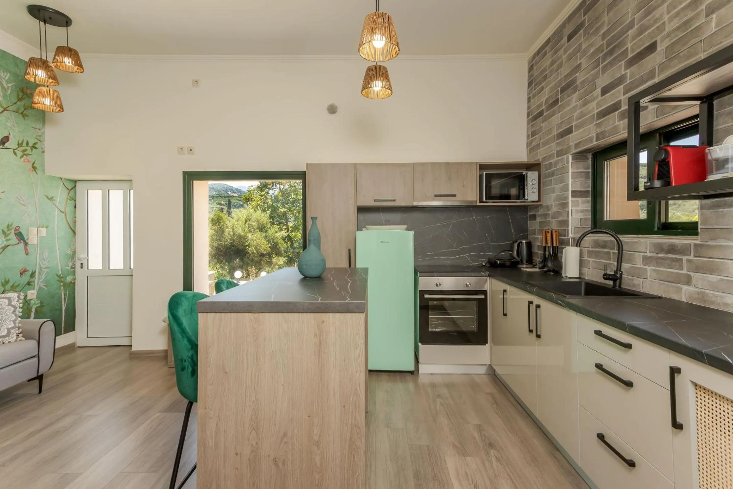 kitchen in Zen Villa Elafonisi