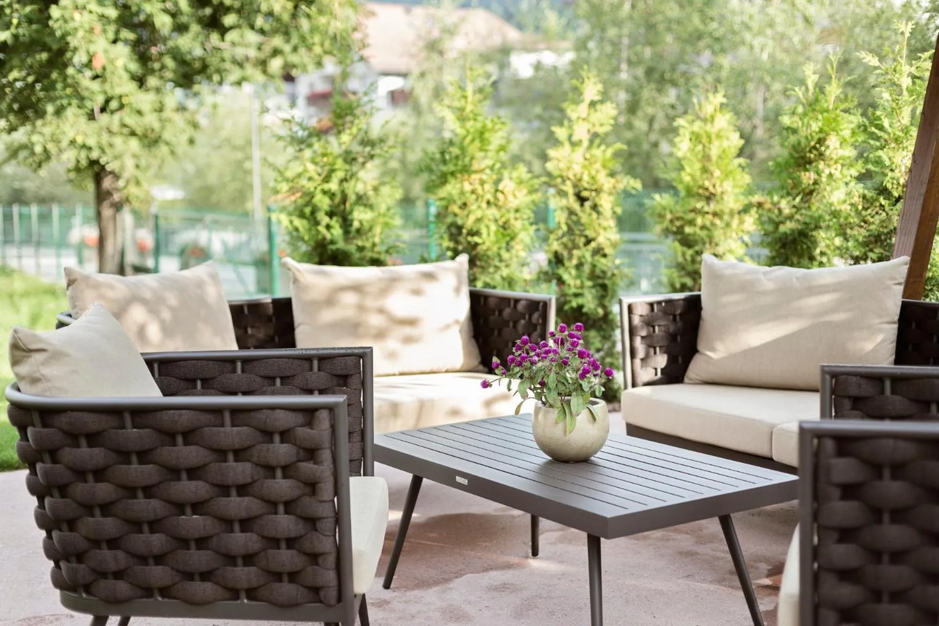 Patio in Pra Palmer The Green B&B