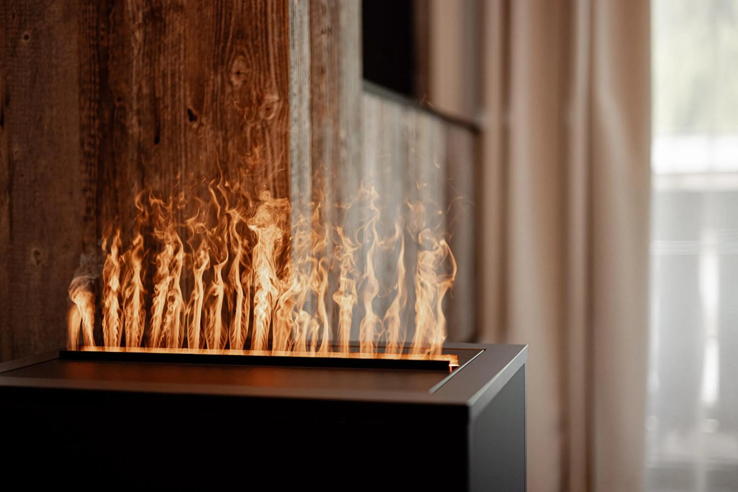 fireplace in The Laurin Small & Charming