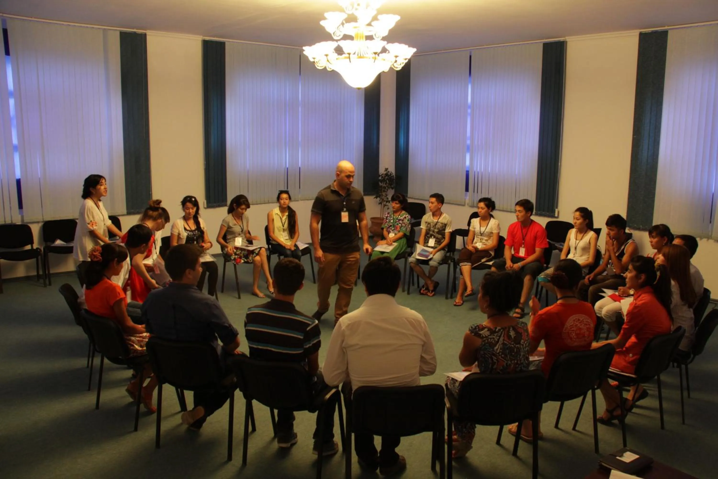 People in Orient Star Hotel