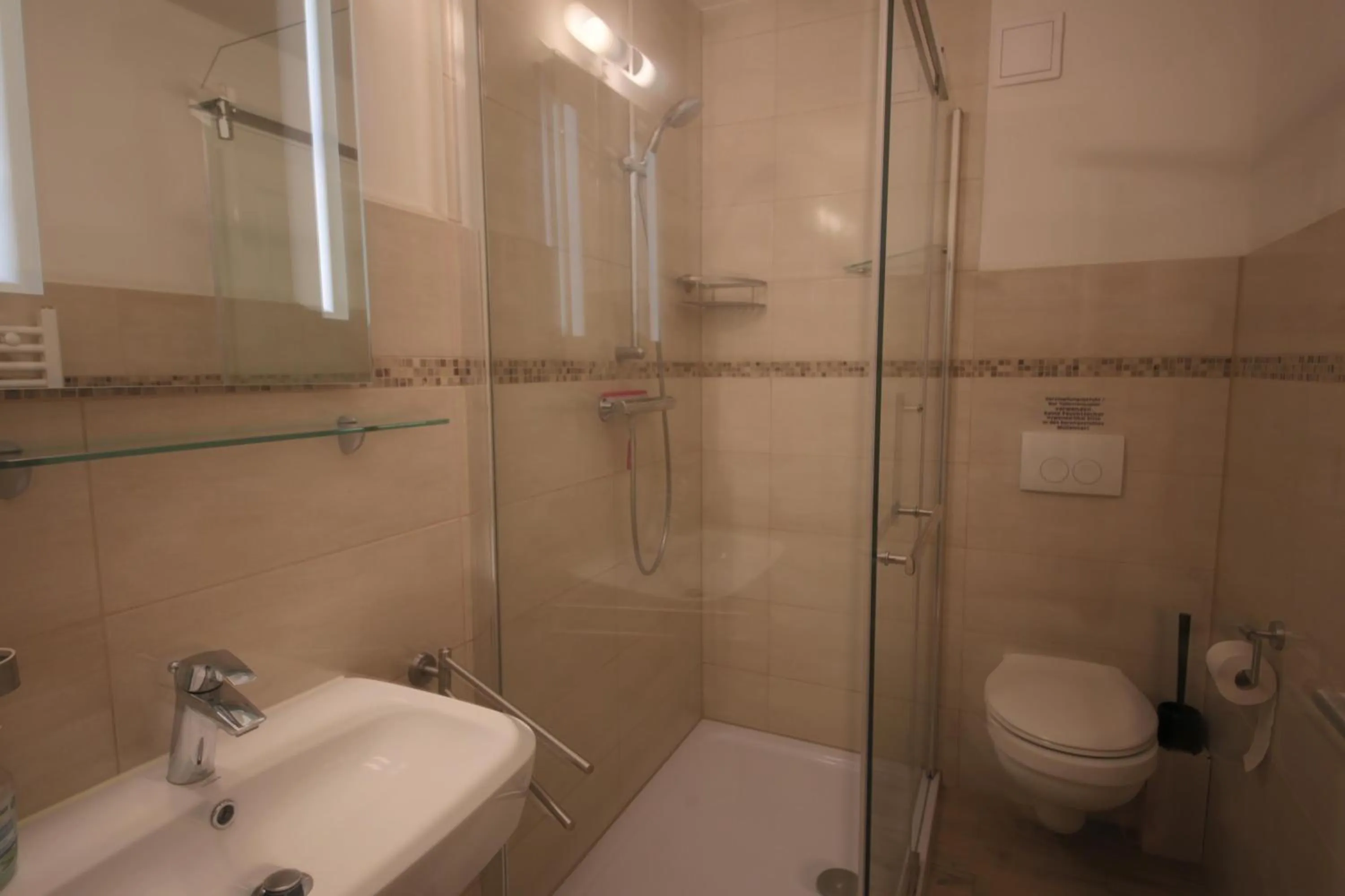 Bathroom in Appartementhaus Schleiblick