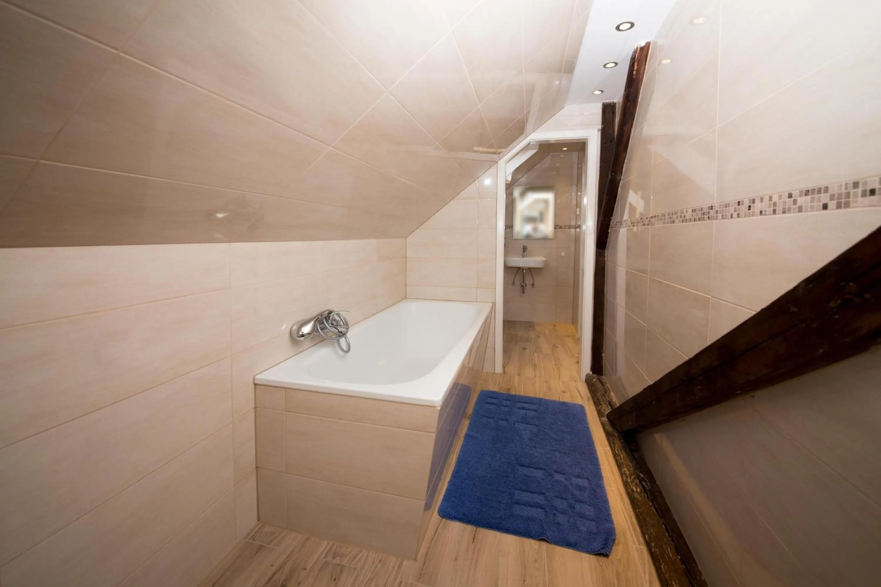 Bathroom in Appartementhaus Schleiblick