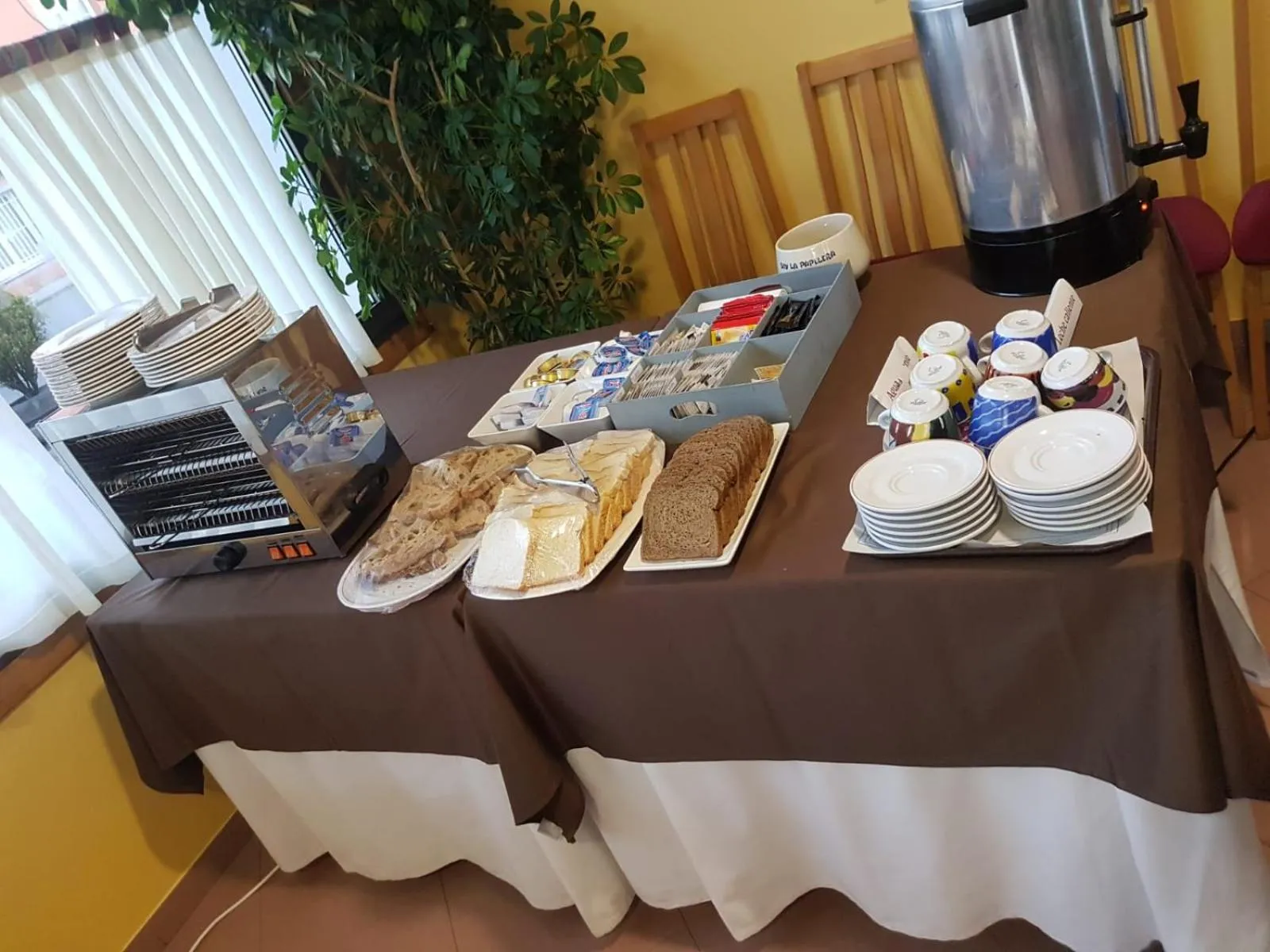 Buffet breakfast in Hotel Bello