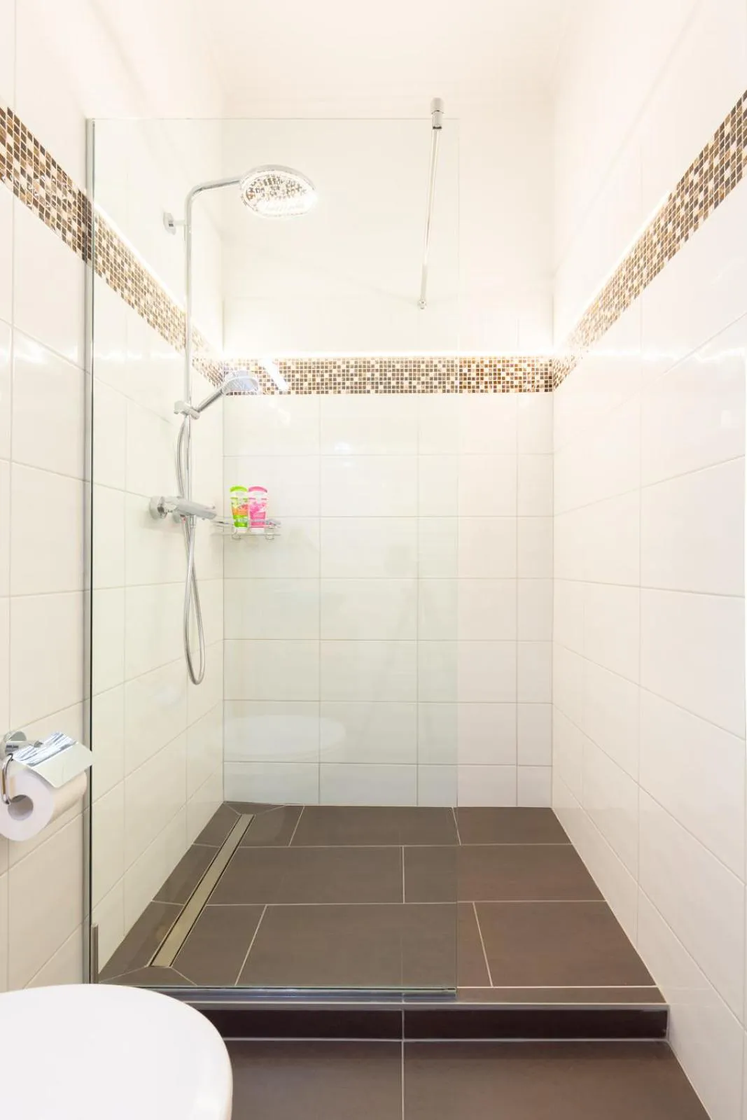 Shower in Altes Backhaus