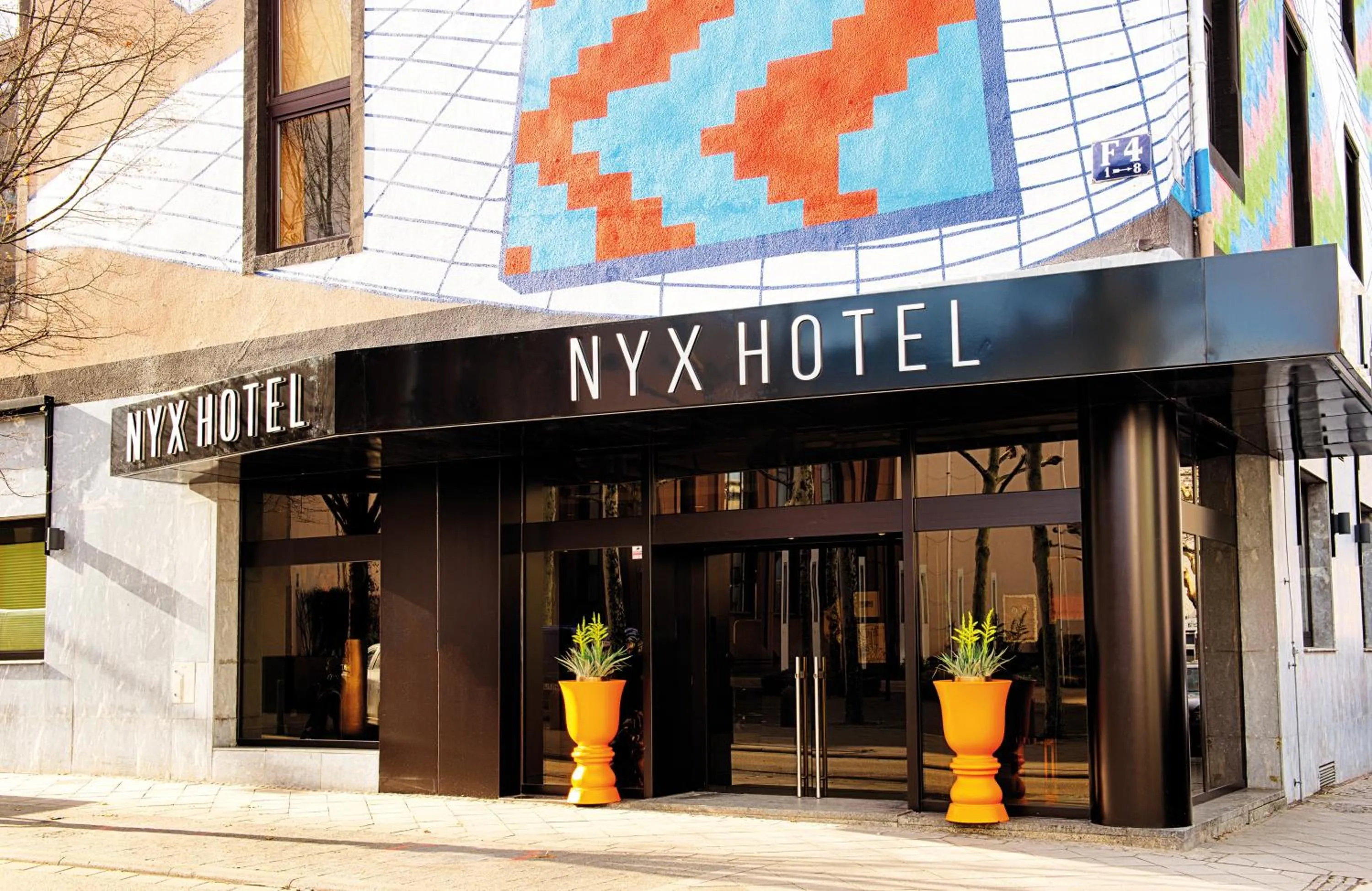 Property building in NYX Hotel Mannheim by Leonardo Hotels