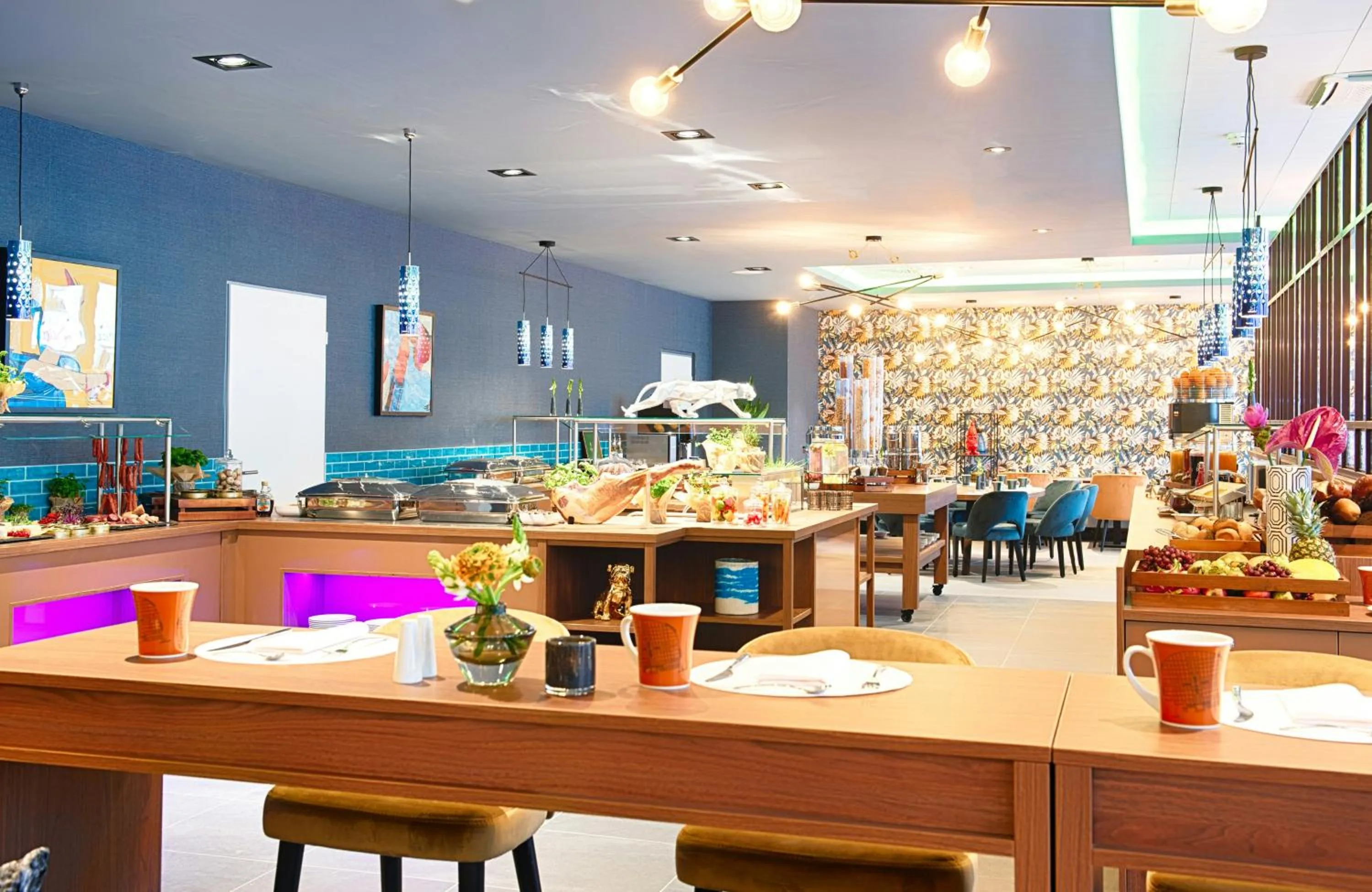 Buffet breakfast in NYX Hotel Mannheim by Leonardo Hotels