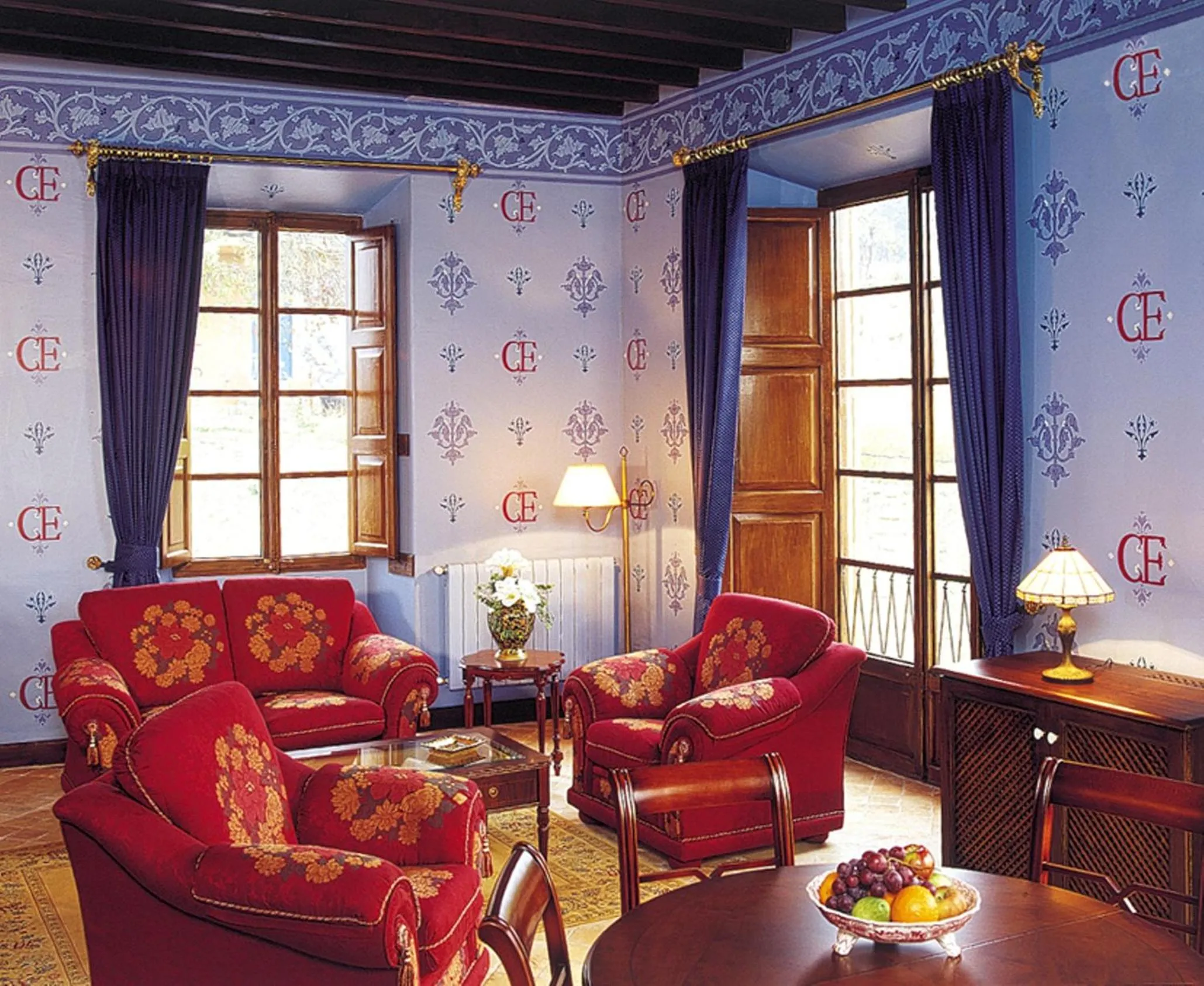 Decorative detail in Palacio Sant Salvador