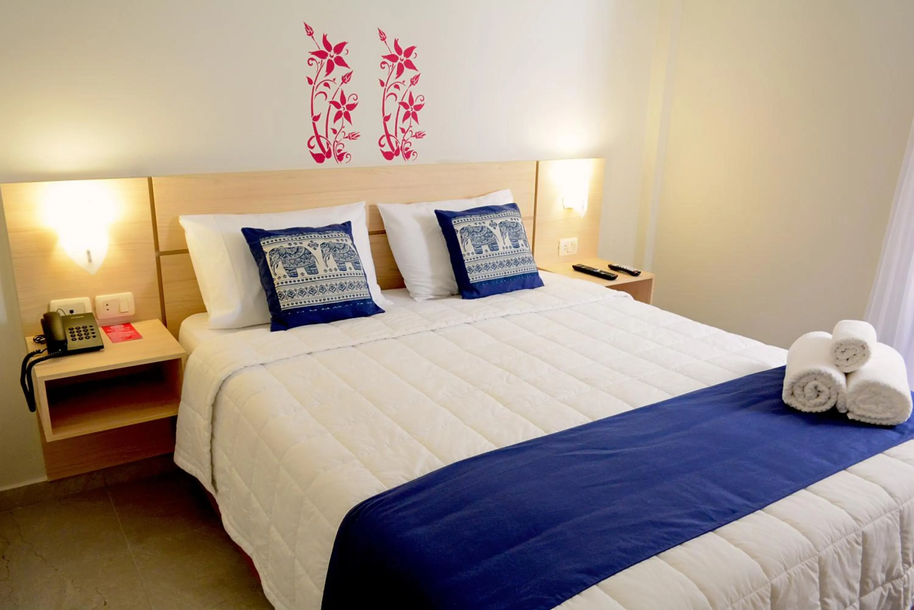 Bed in Mandala Hotel