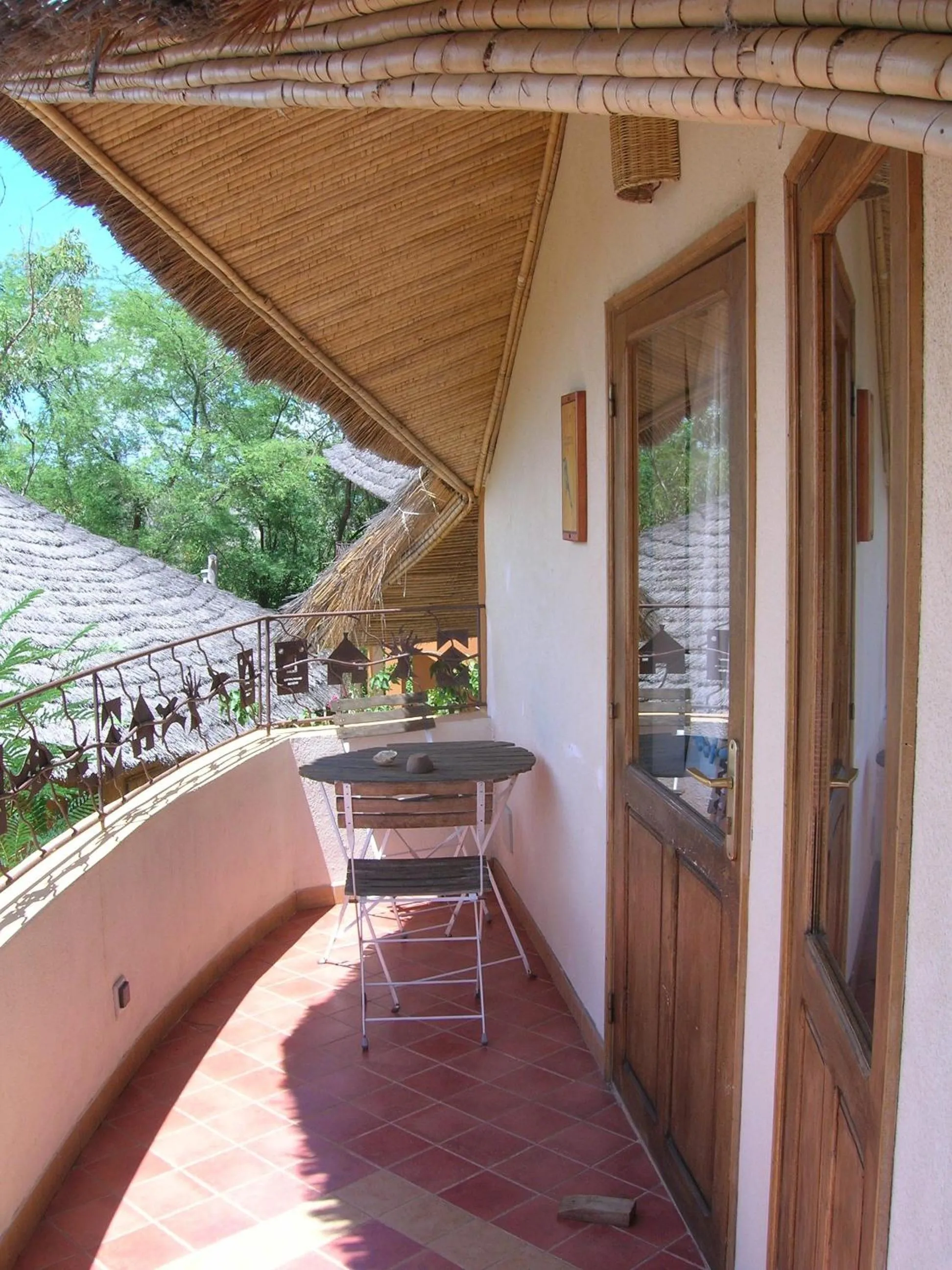 Balcony/Terrace in Hôtel Les Cordons Bleus