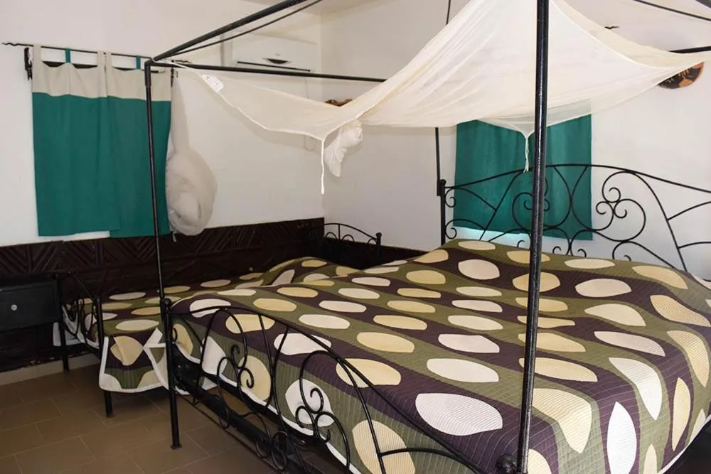 Bed in Hôtel Les Cordons Bleus