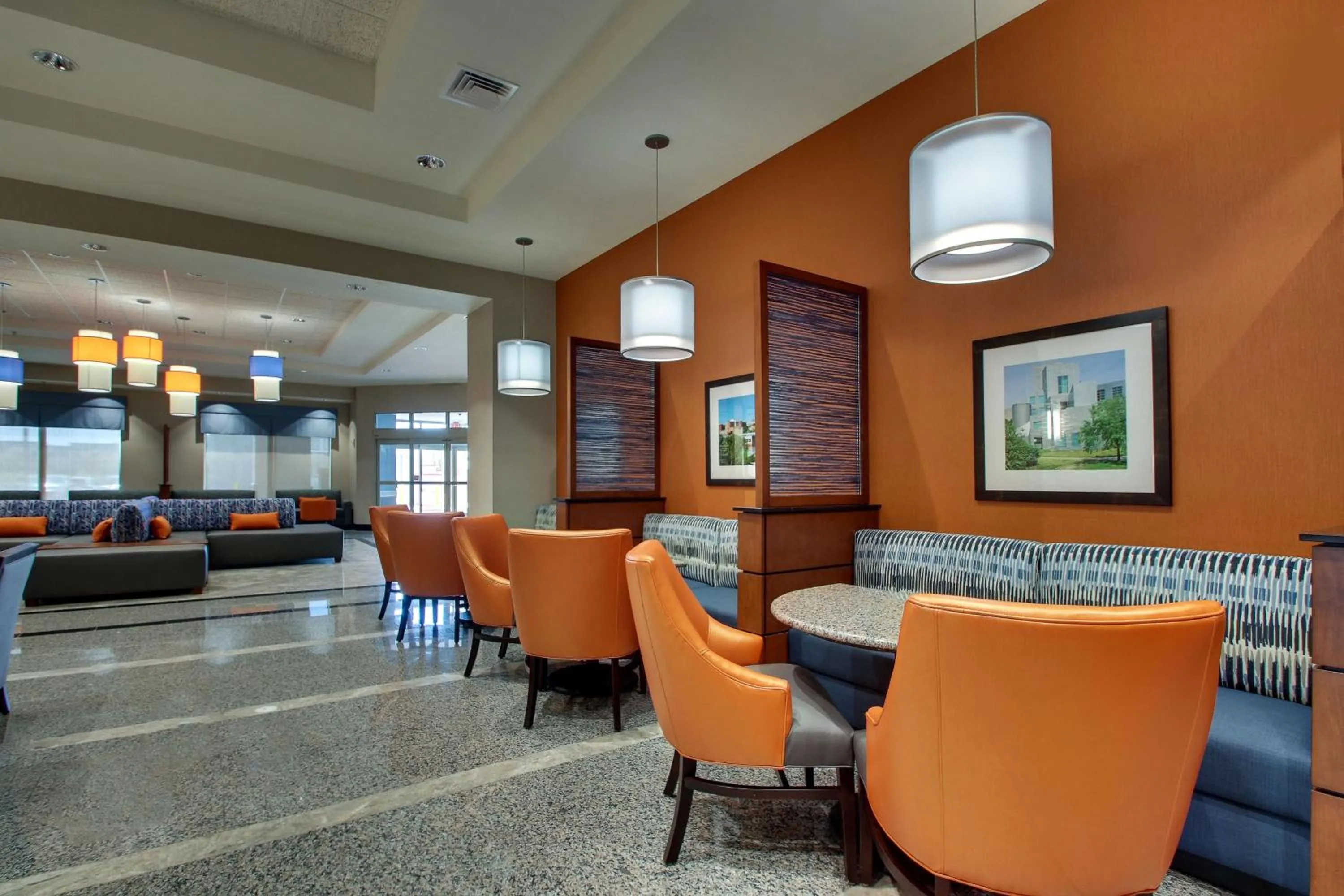 Lobby or reception in Drury Inn & Suites Iowa City Coralville
