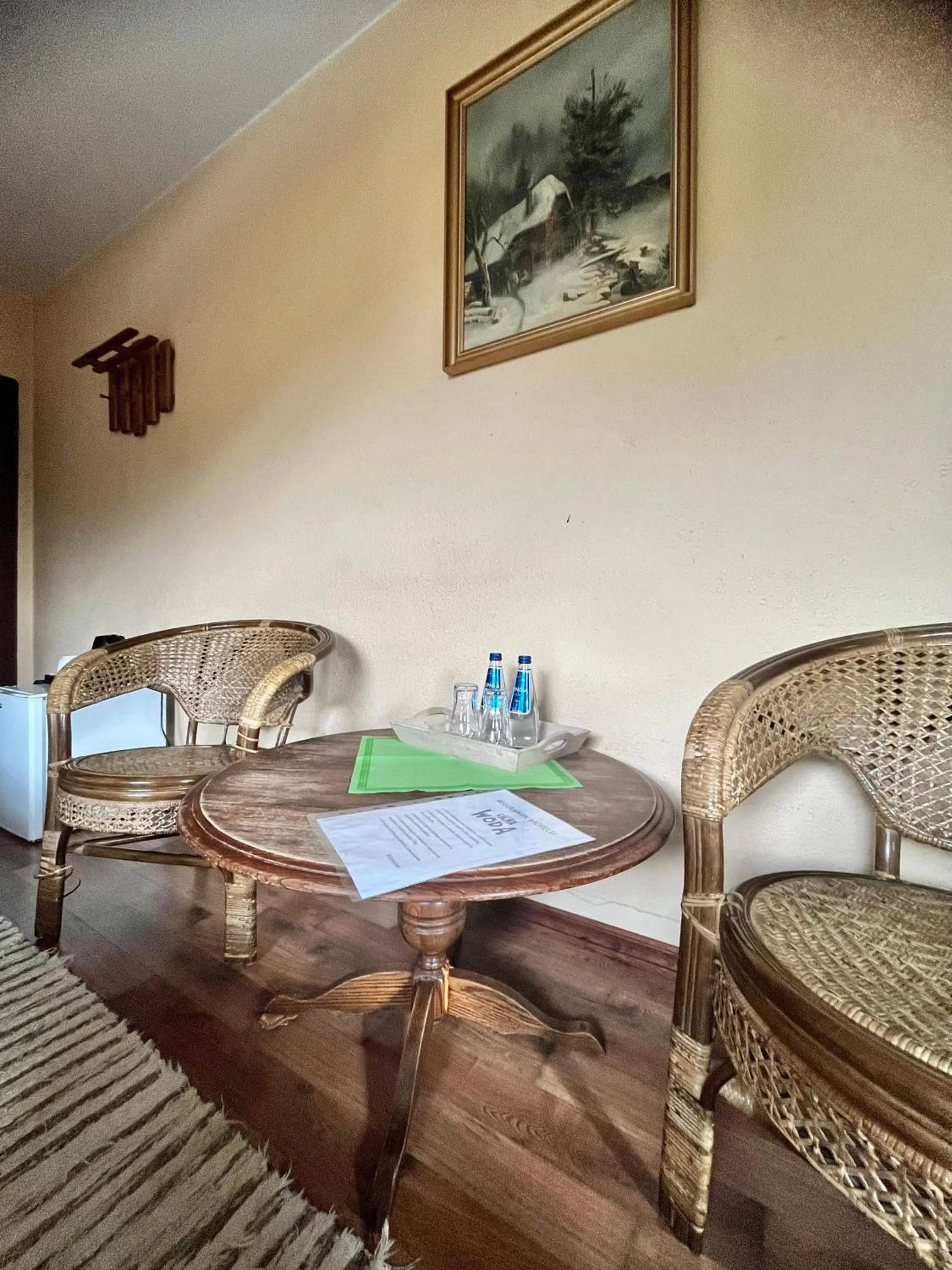 Seating area in Zajazd Cicha Woda