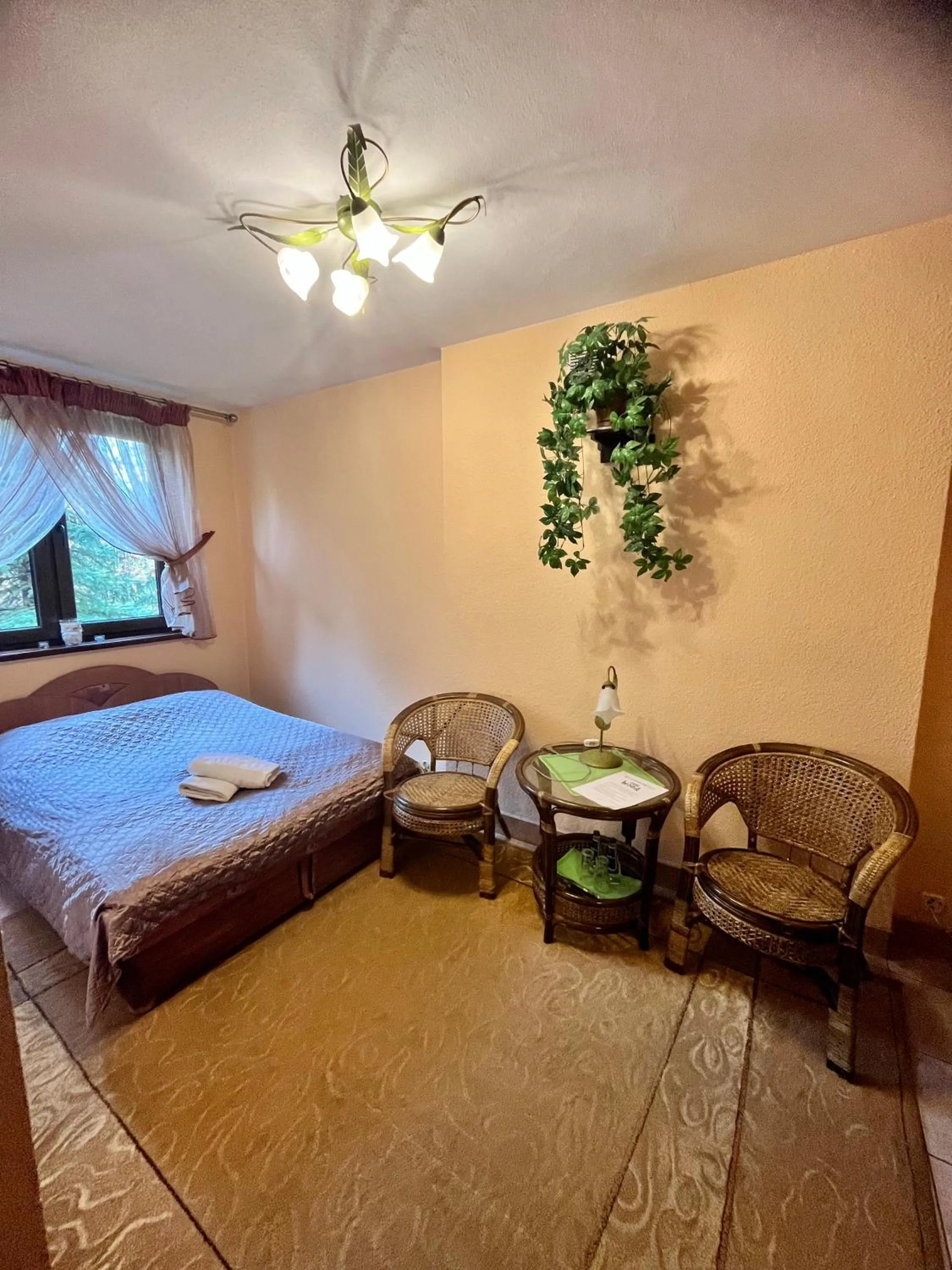 Bed in Zajazd Cicha Woda