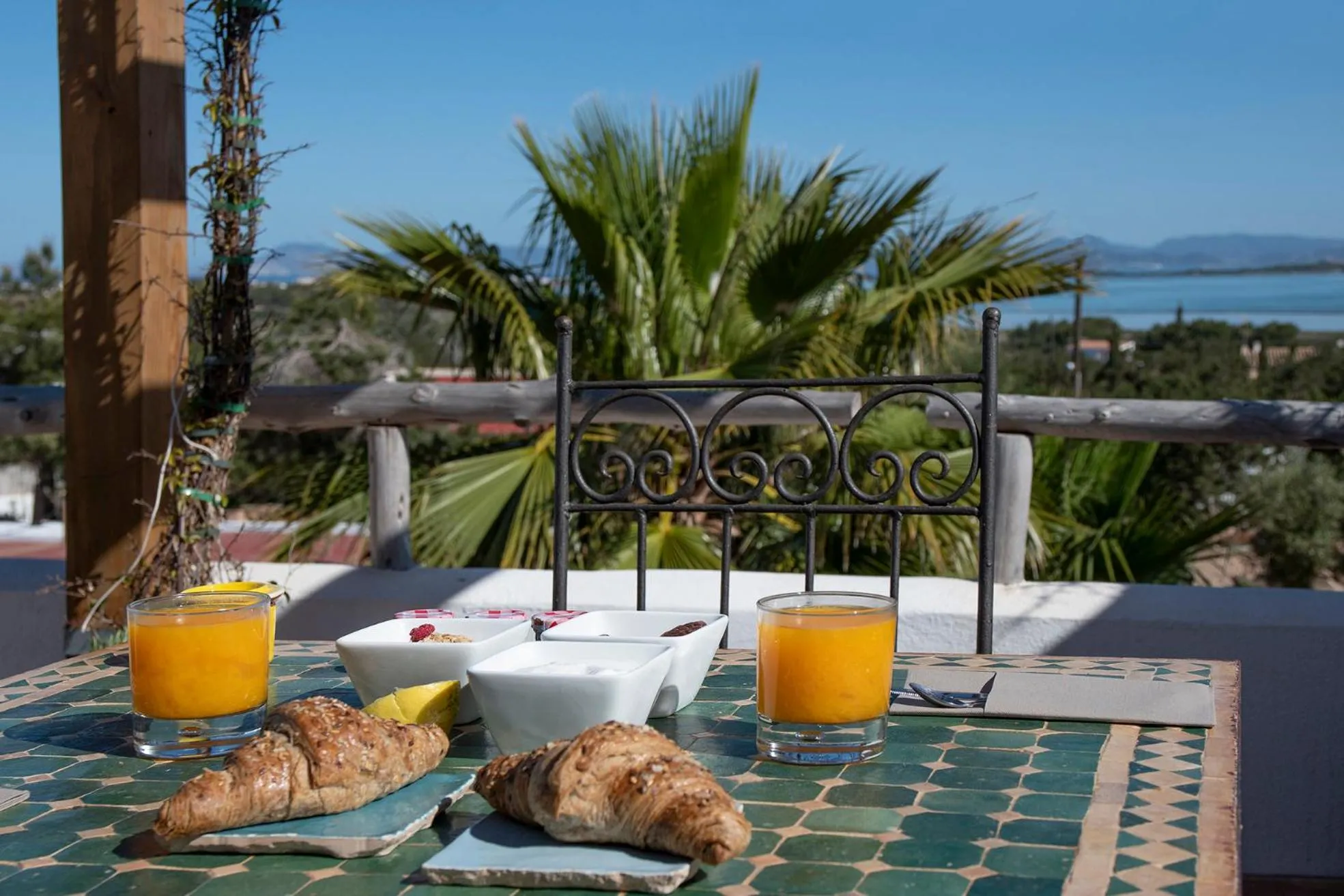 Double Room with Sea View in La Masía de Formentera