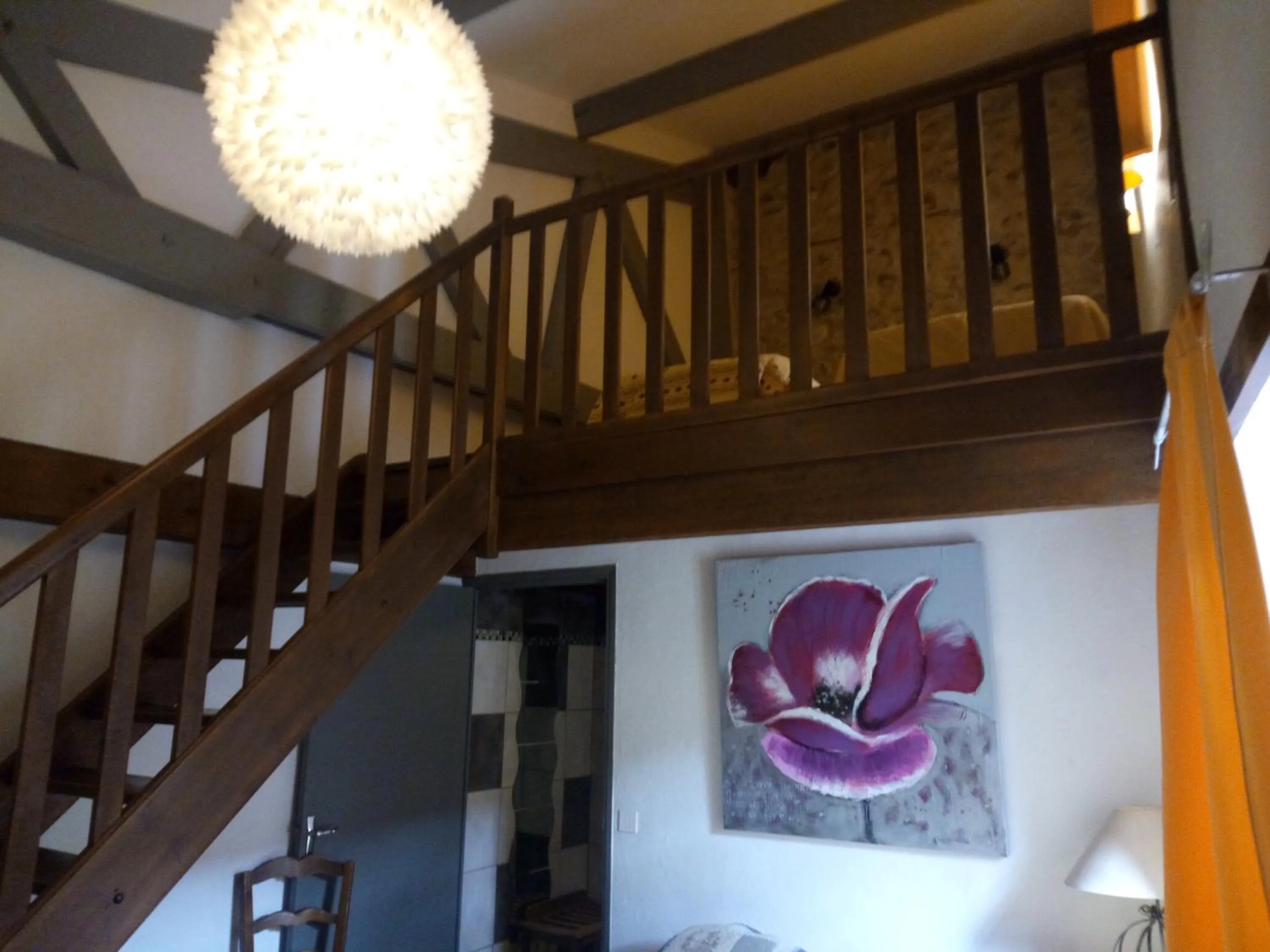 Decorative detail in Hotel l'Oronge