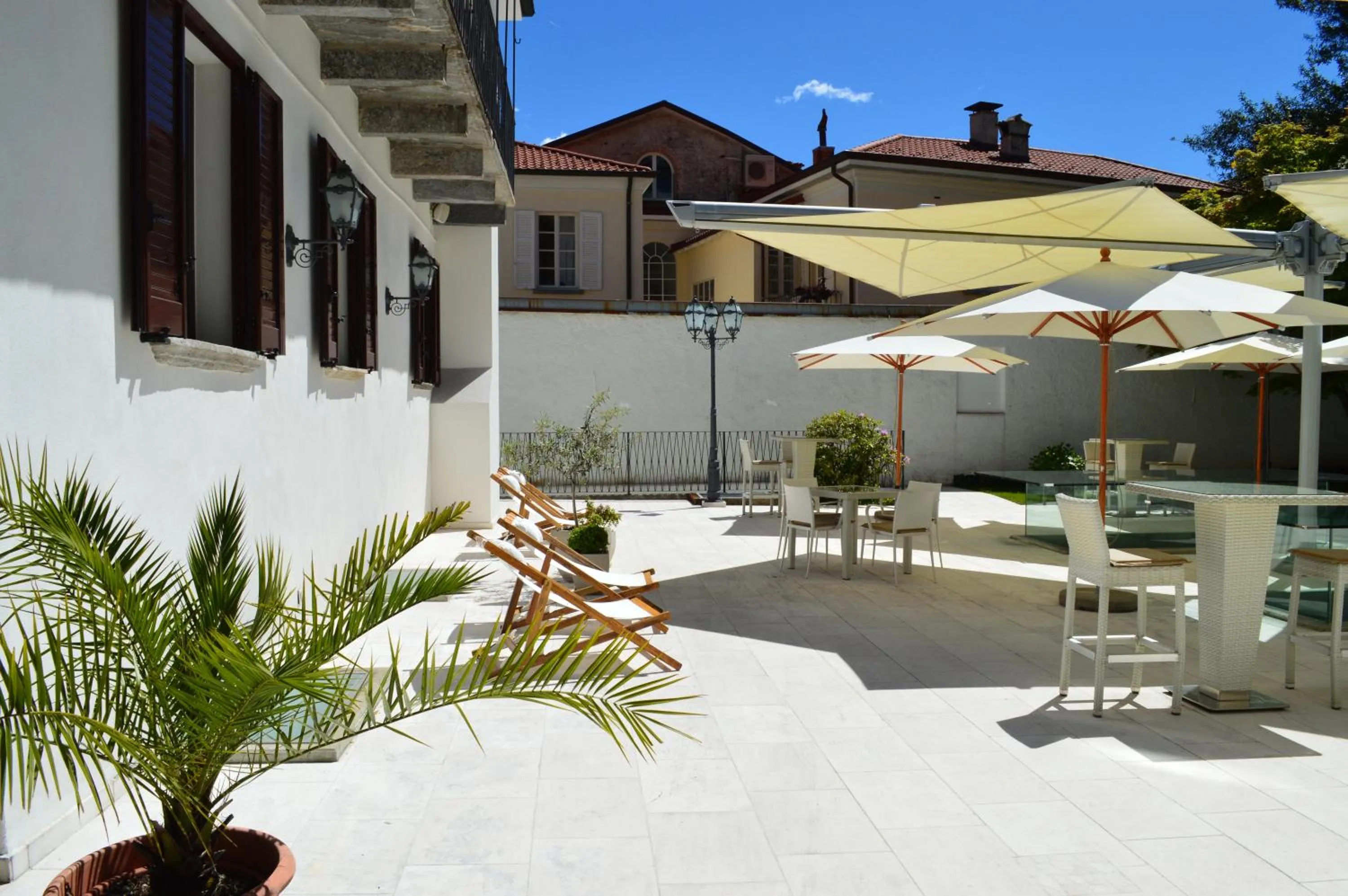 Balcony/Terrace in La Rinascente Locarno - Historic Center - Suites & Rooms - Easy Self Check-In
