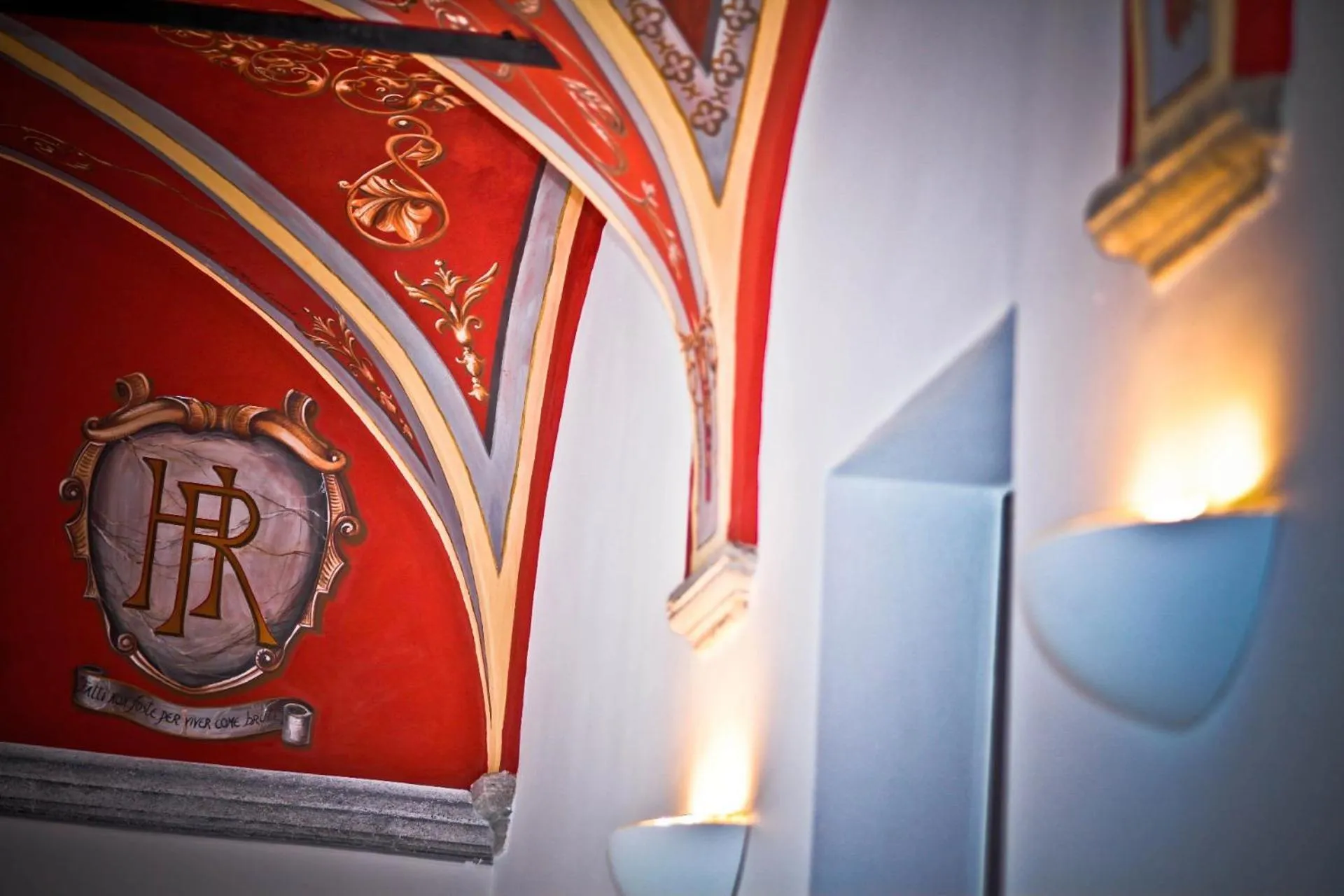 Decorative detail in La Rinascente Locarno - Historic Center - Suites & Rooms - Easy Self Check-In