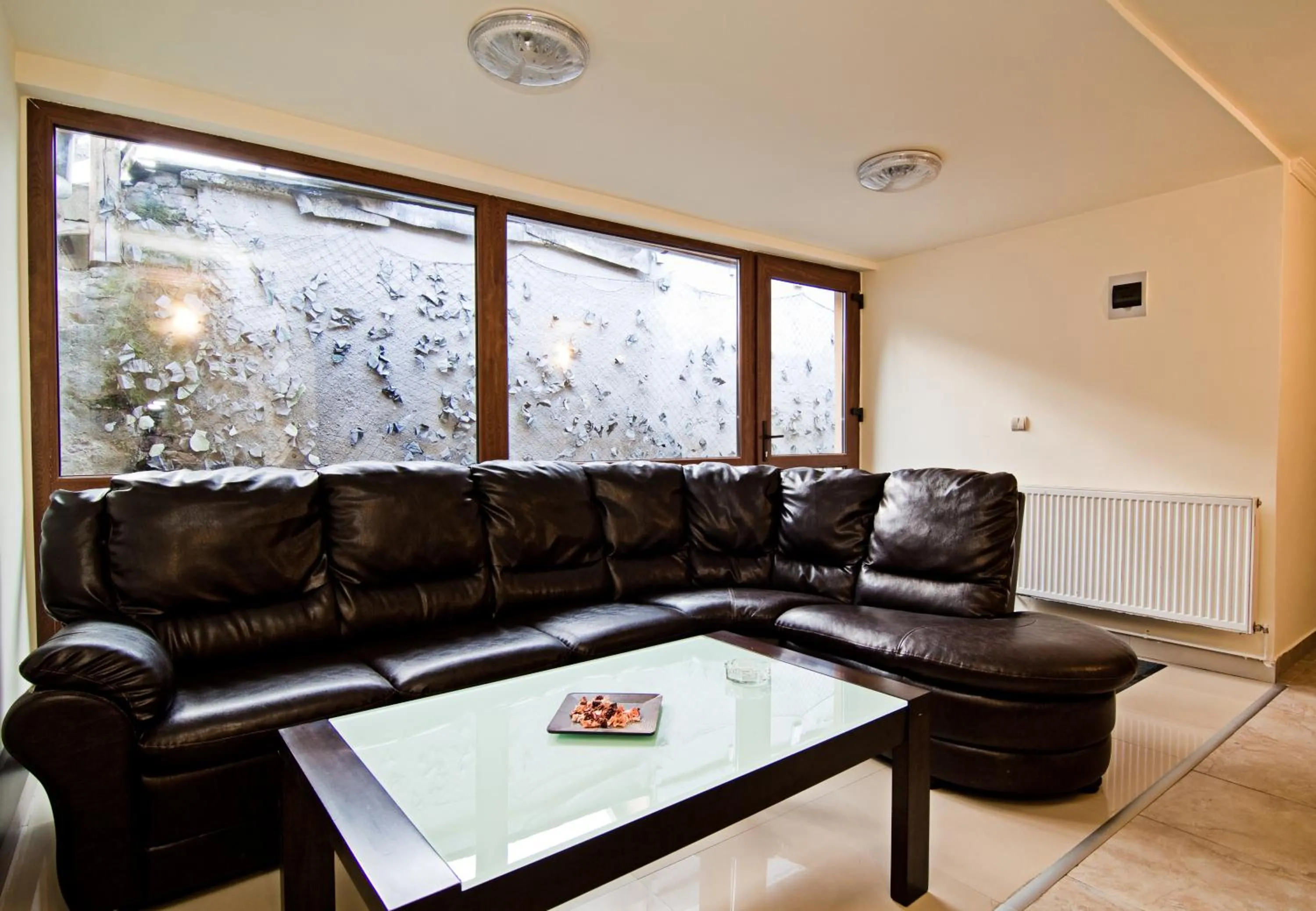 Decorative detail in Pensiunea Schwartz