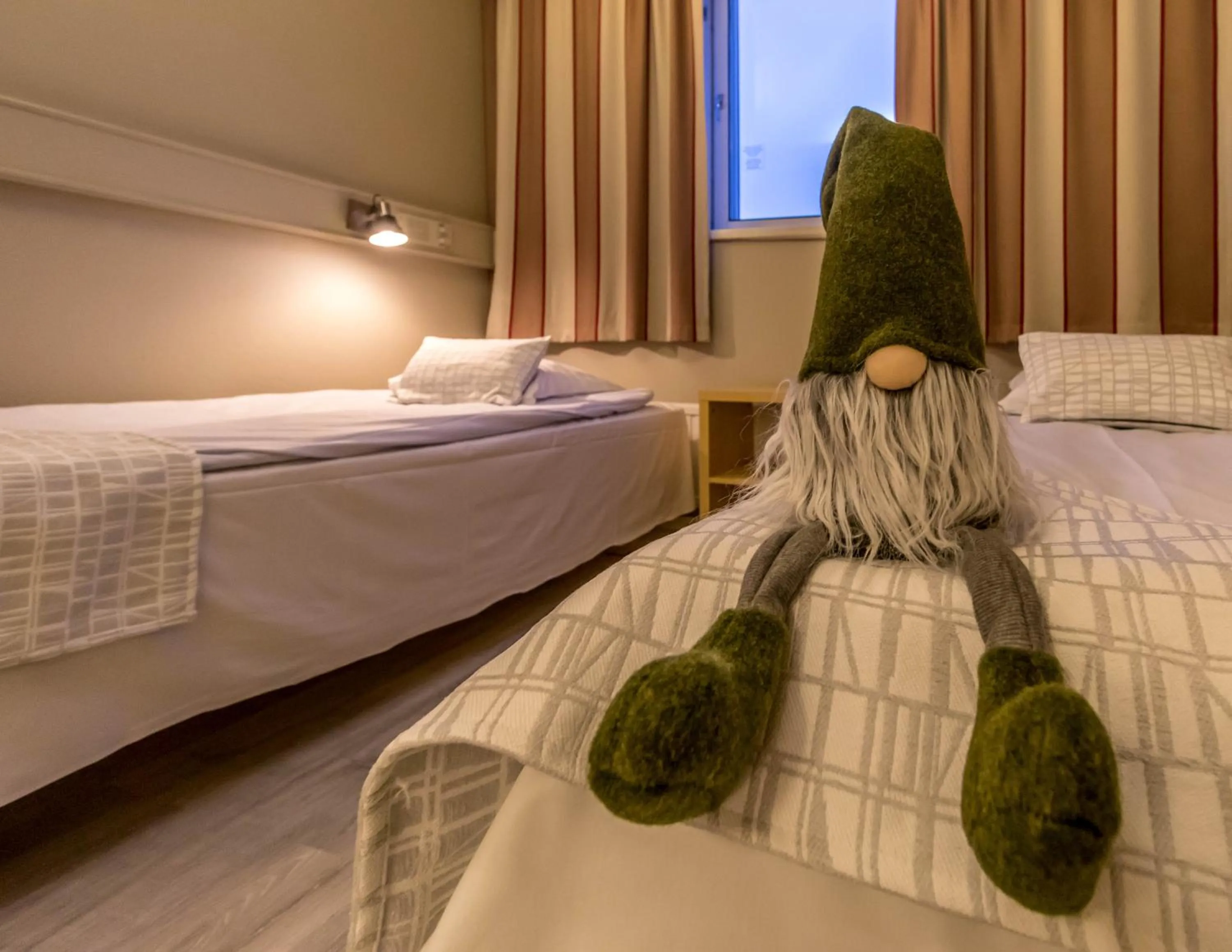 Bed in Santa's Hotel Rudolf