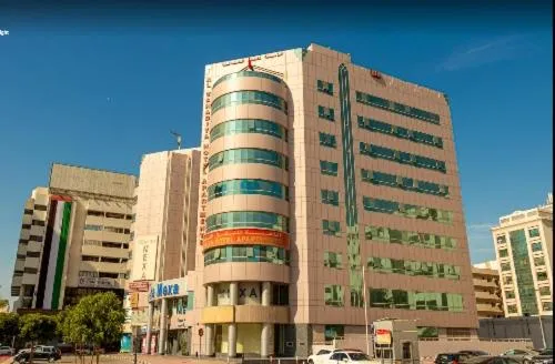 Property building in Al Zahabiya Hotel Apartments