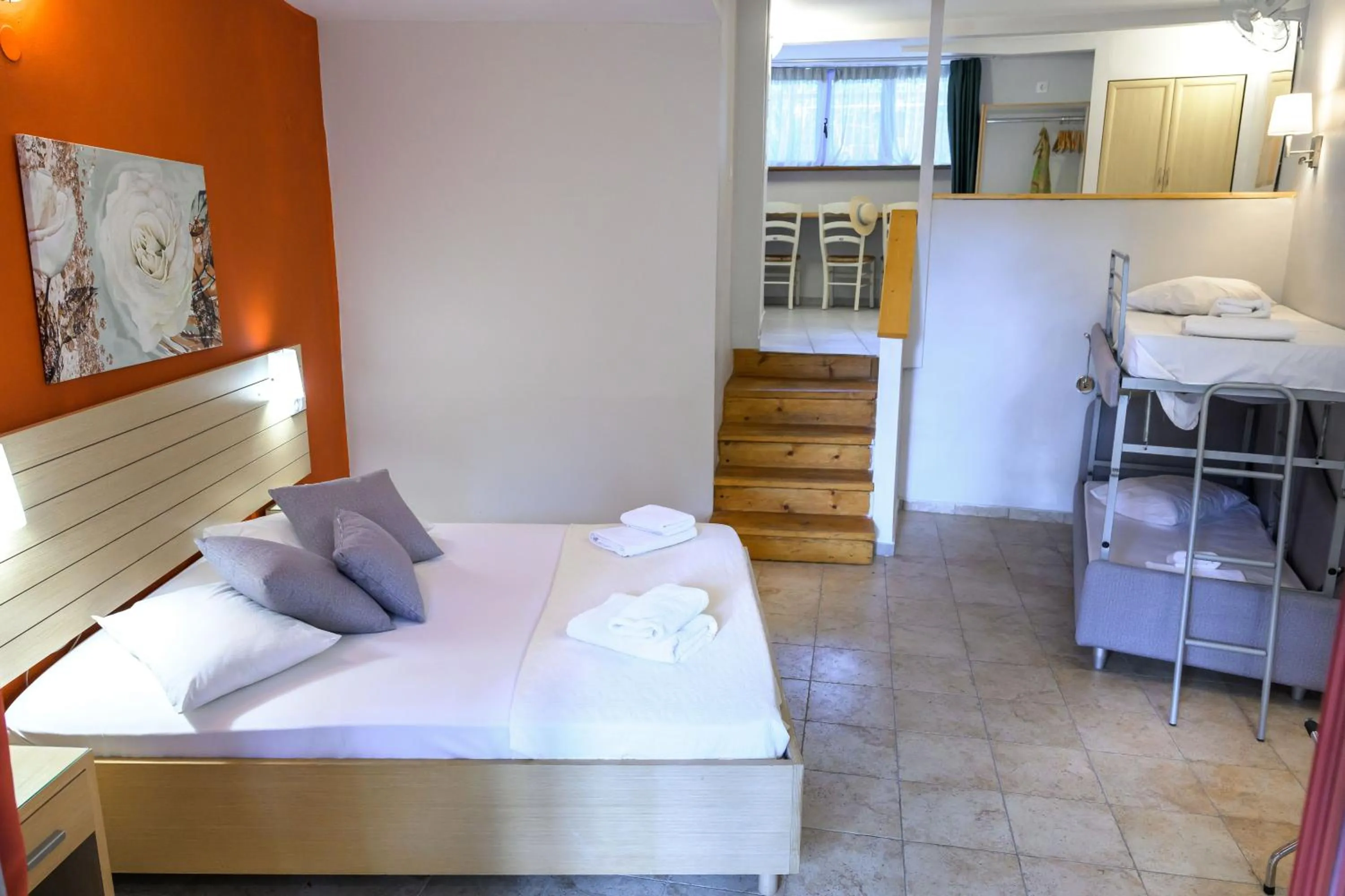 Bed in Rouda Bay Beach Hotel