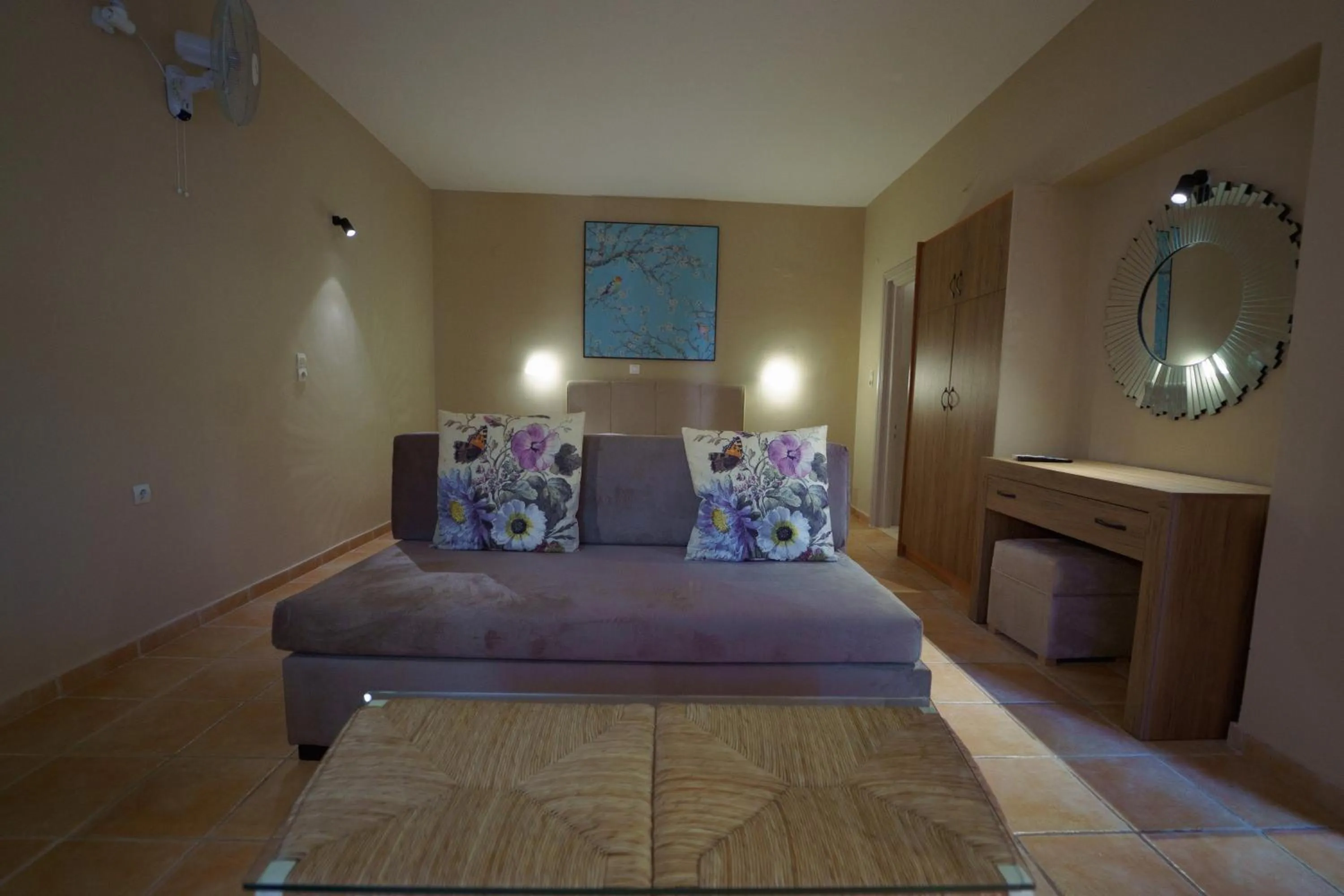 Bed in Rouda Bay Beach Hotel