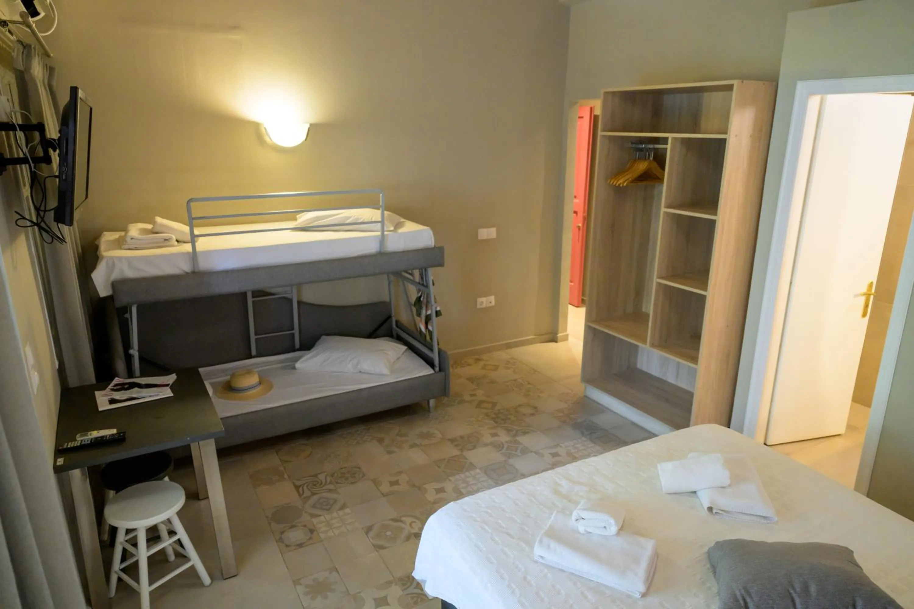 Bed in Rouda Bay Beach Hotel