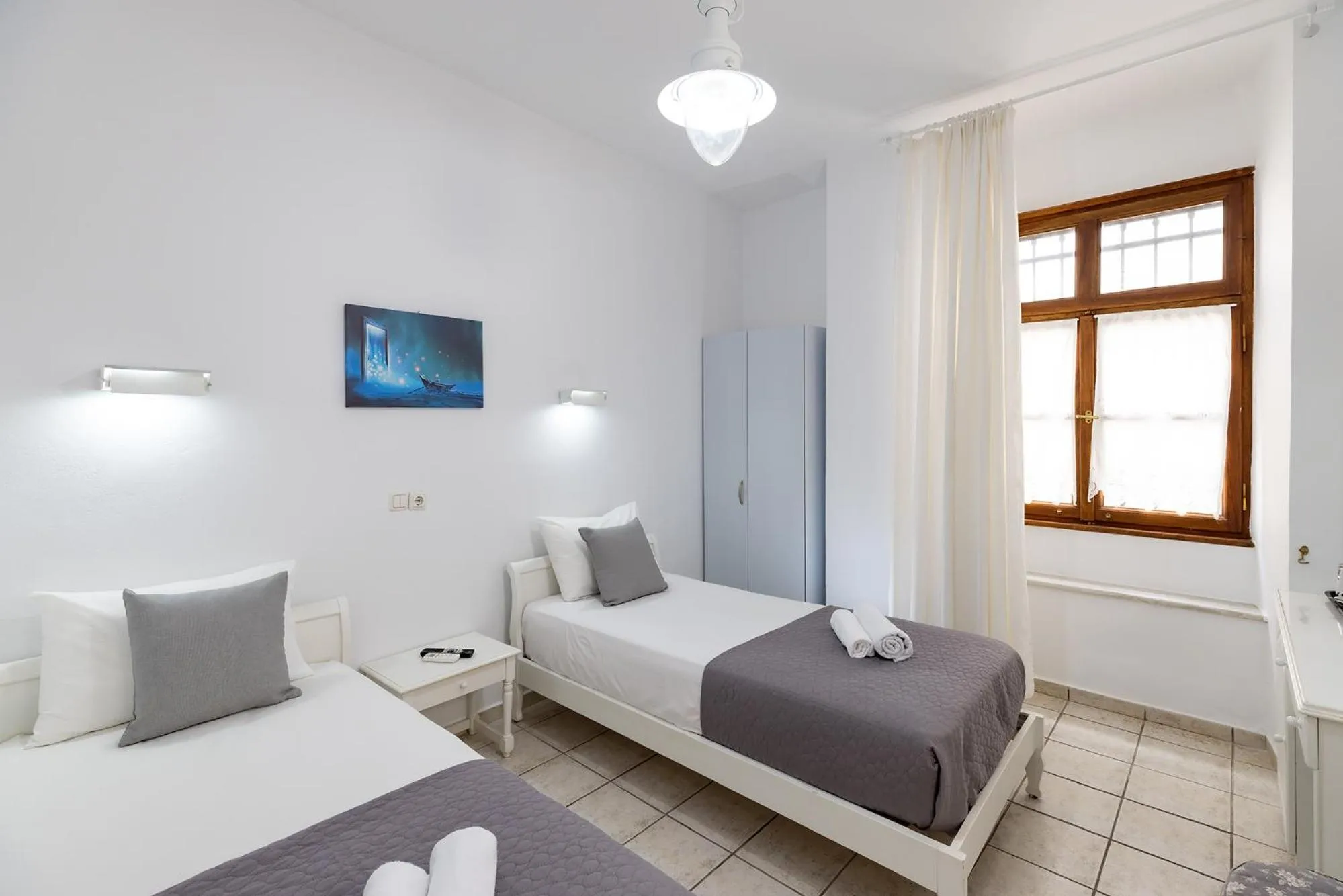 Photo of the whole room, Bed in Achilleas Pension