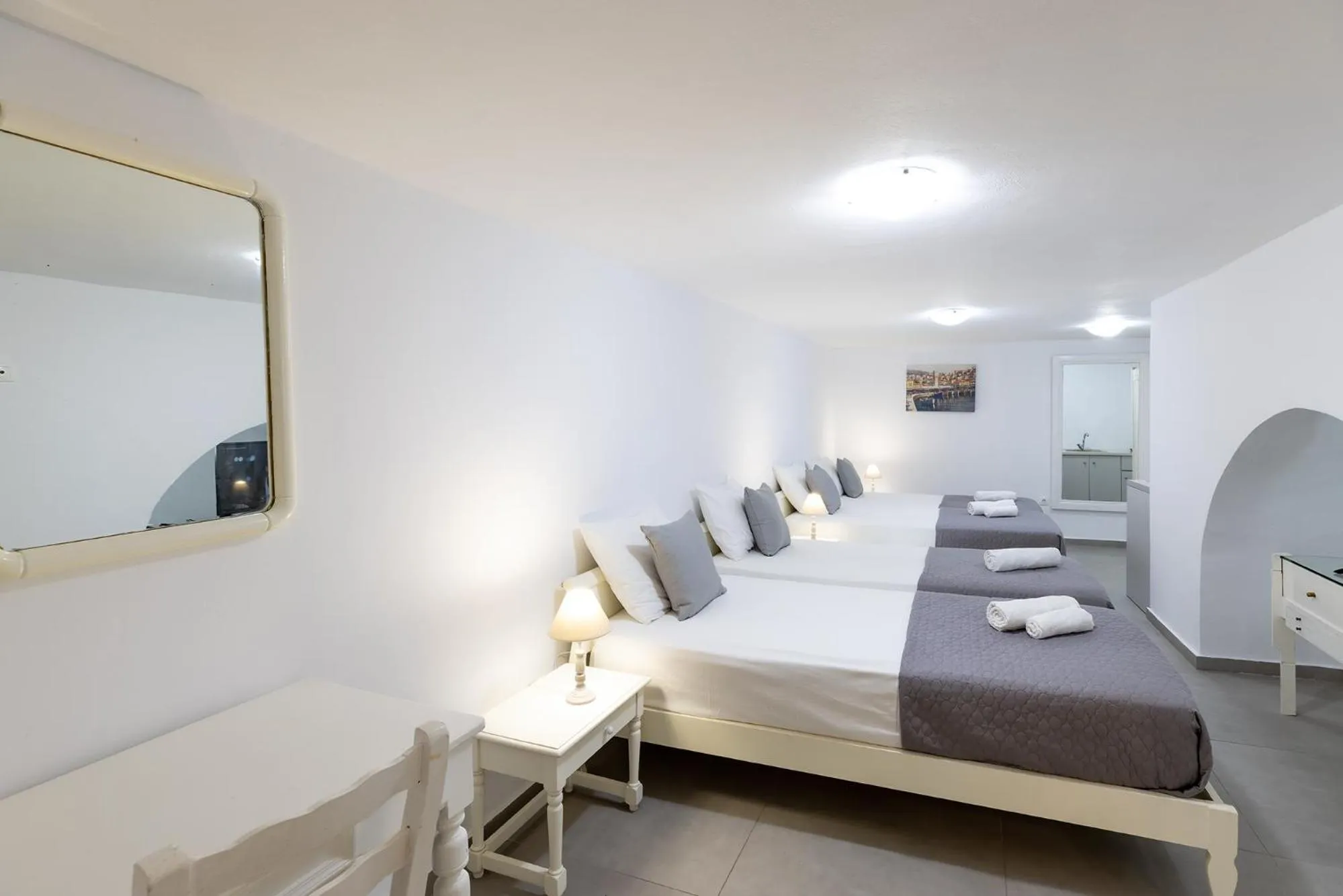 Bed in Achilleas Pension