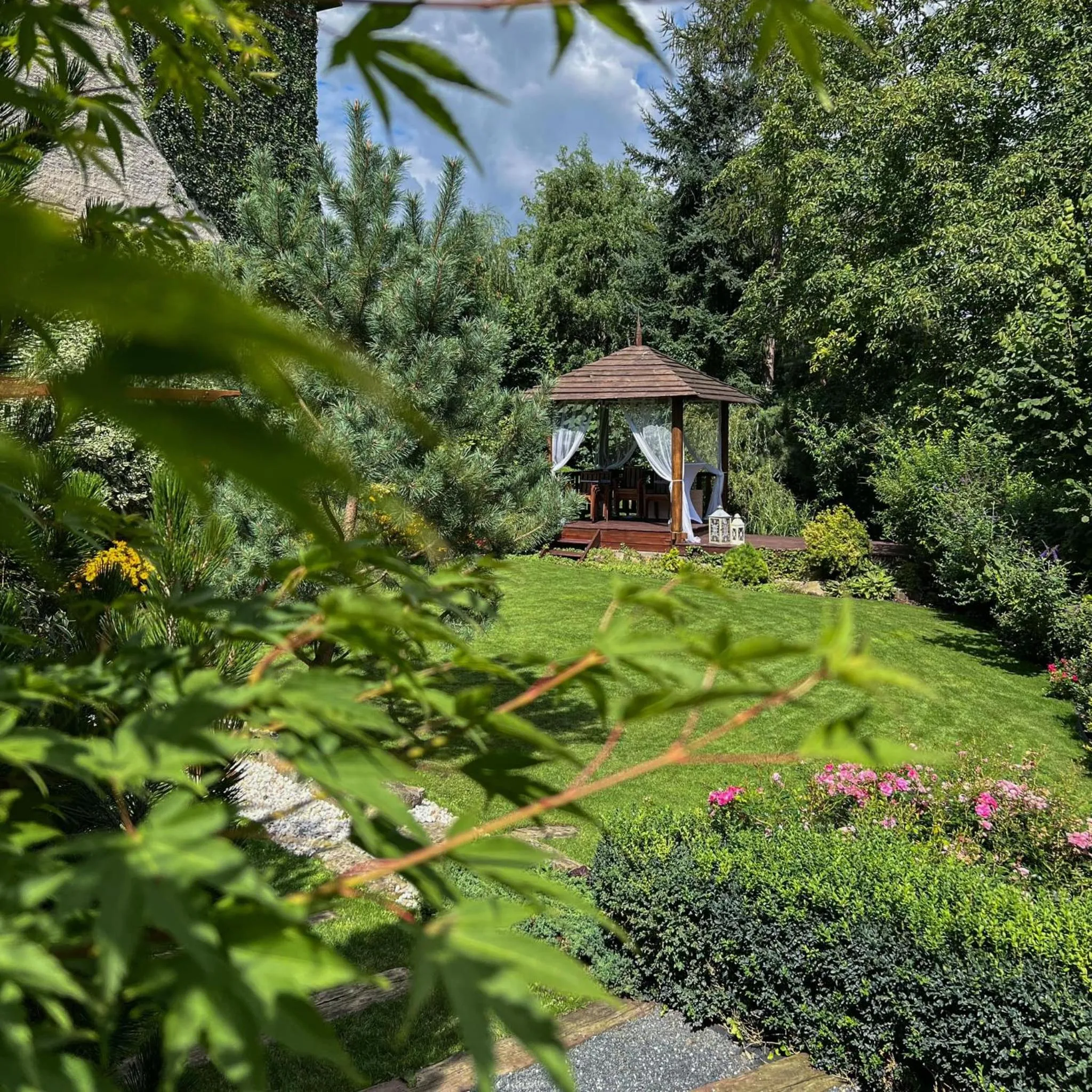 Garden in Hotel Lony