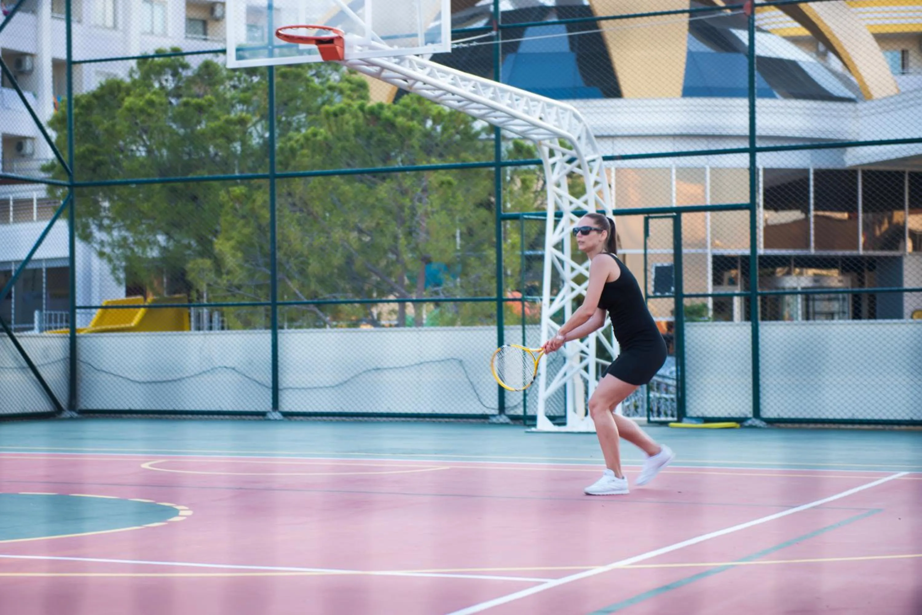 Tennis court in Side Alegria Hotel & Spa - All Inclusive-Adult Only