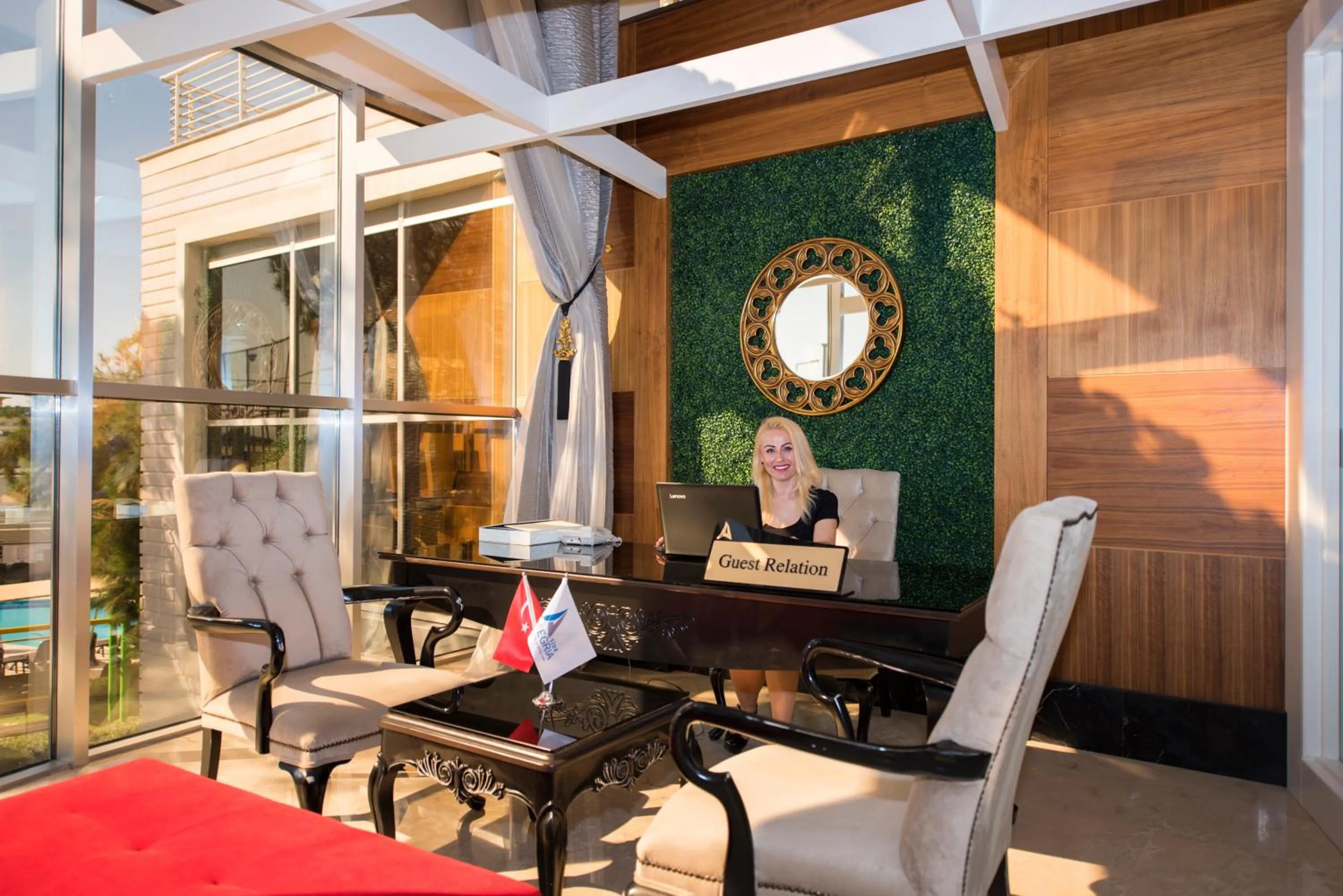 Staff in Side Alegria Hotel & Spa - All Inclusive-Adult Only