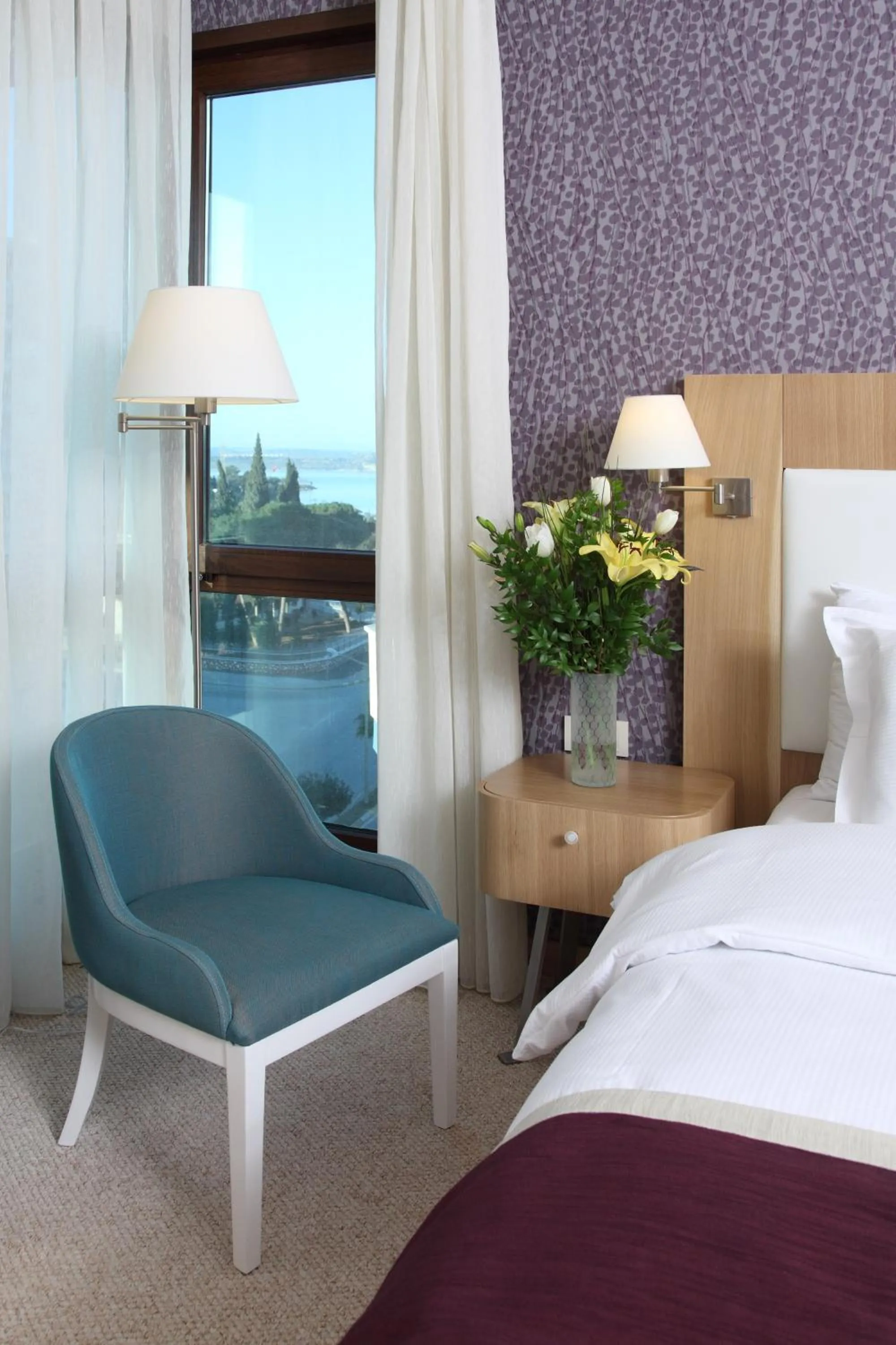 View (from property/room), Bed in Masel Hotel