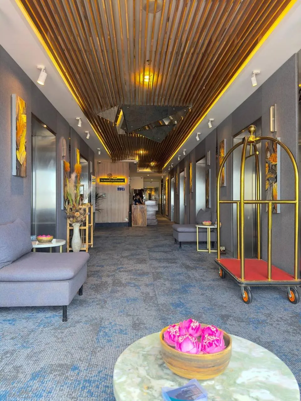 Lobby or reception in The Snowbell Hotel & Spa at The Bridge