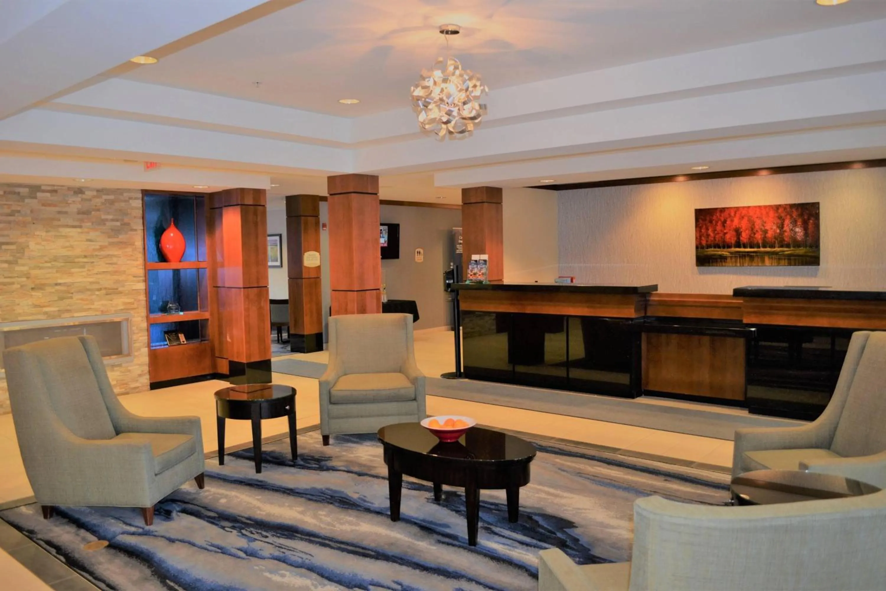 Lobby or reception in Fairfield Inn & Suites by Marriott Sault Ste. Marie