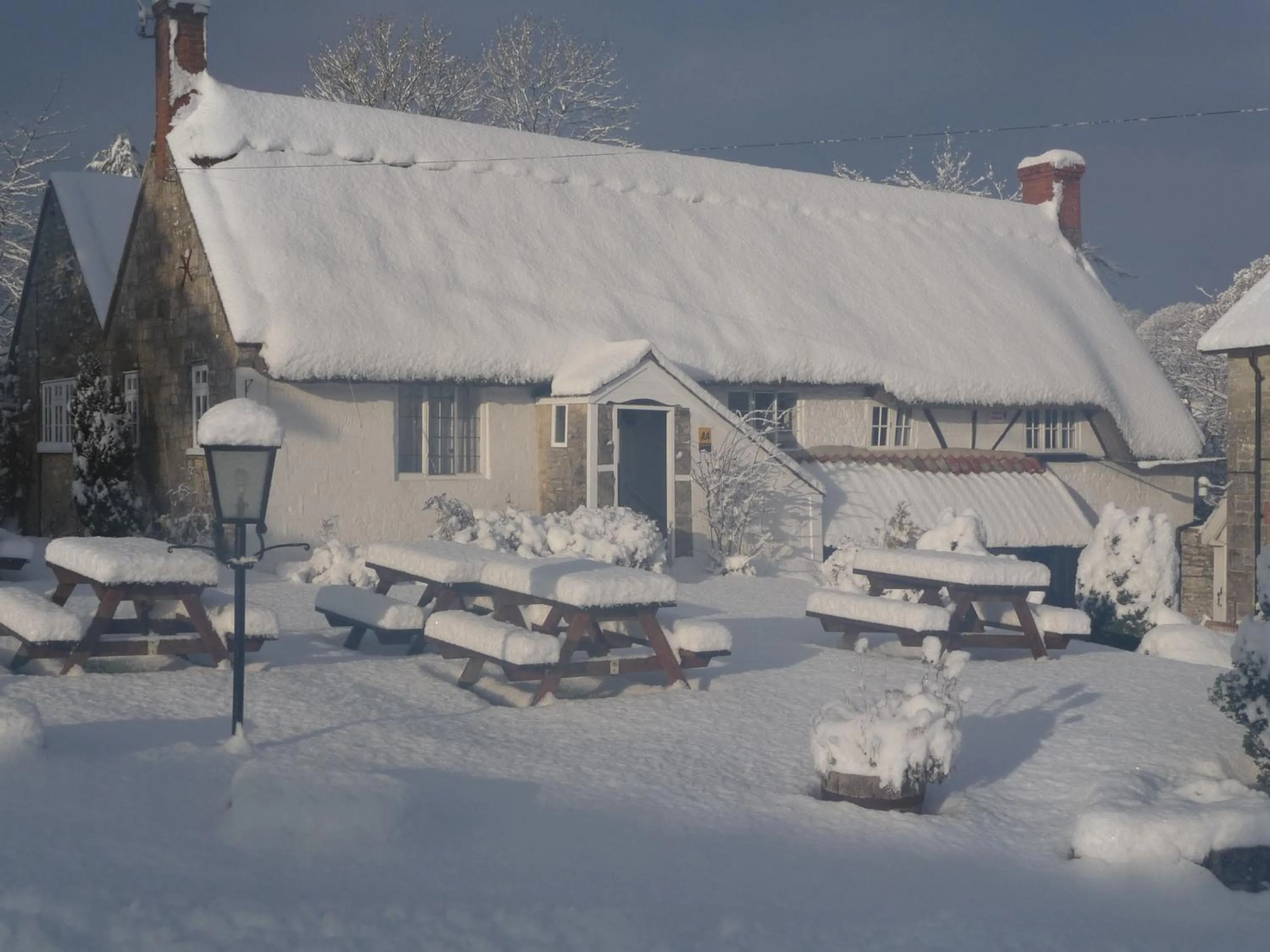 Property building in Compasses Inn