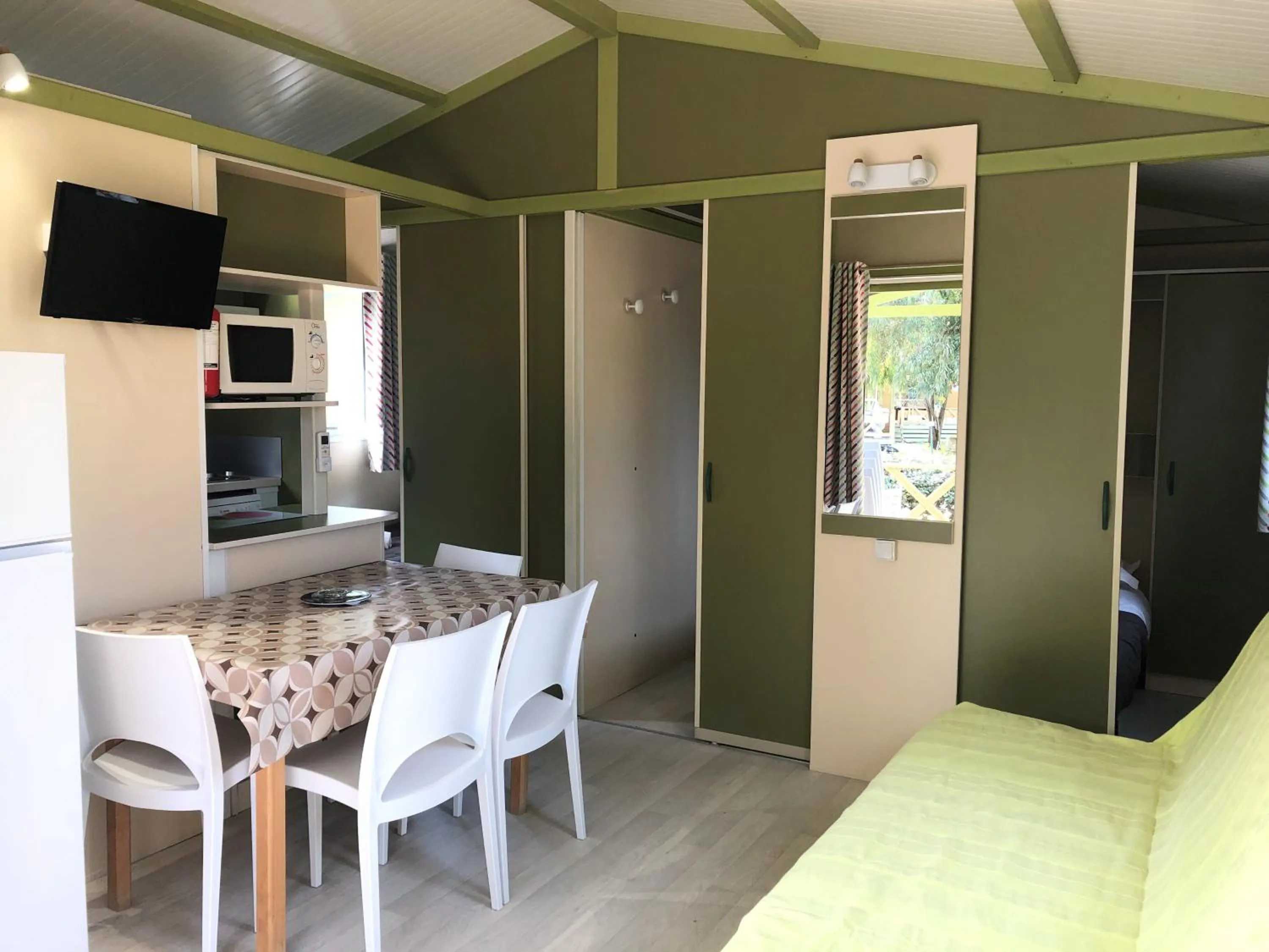 Living room in Camping La Pinède