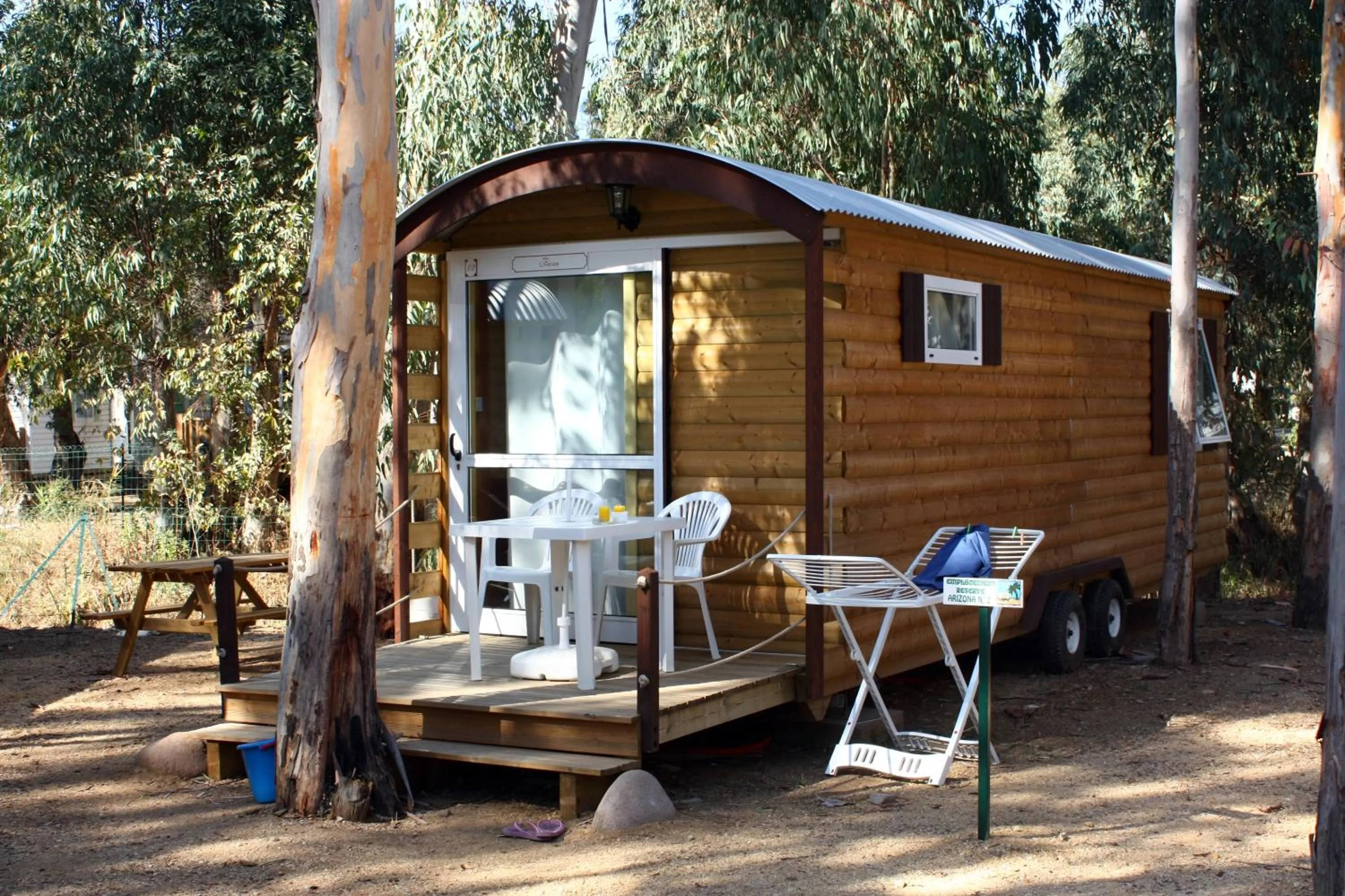 Facade/entrance in Camping La Pinède