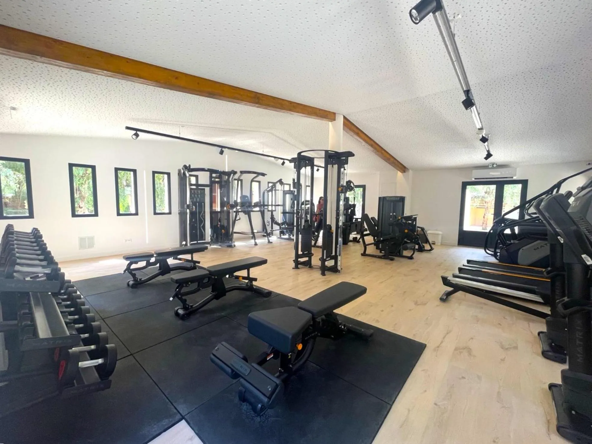 Fitness centre/facilities in Camping La Pinède