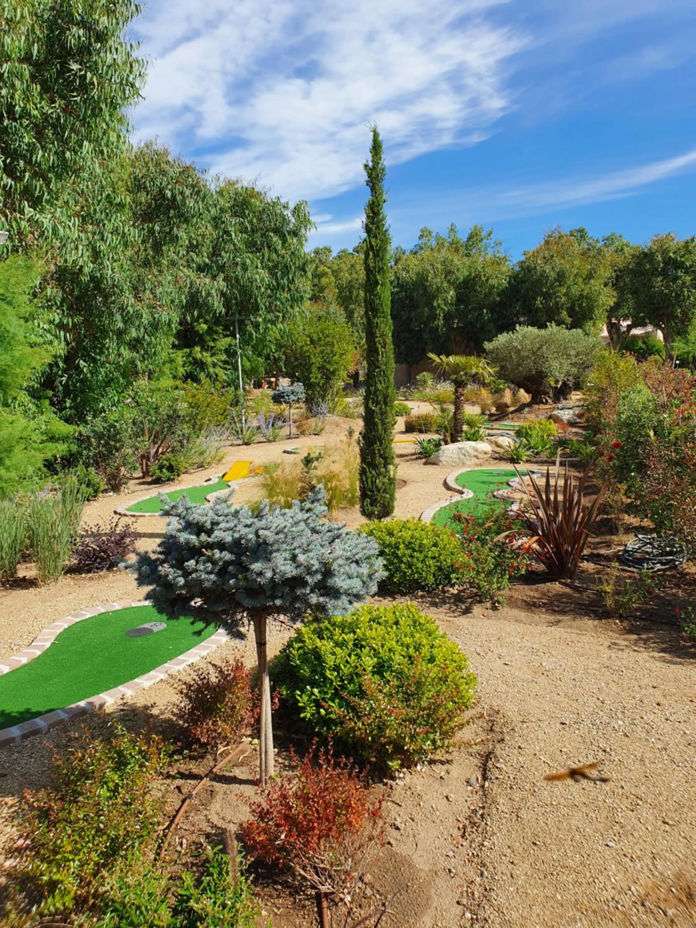 Minigolf in Camping La Pinède