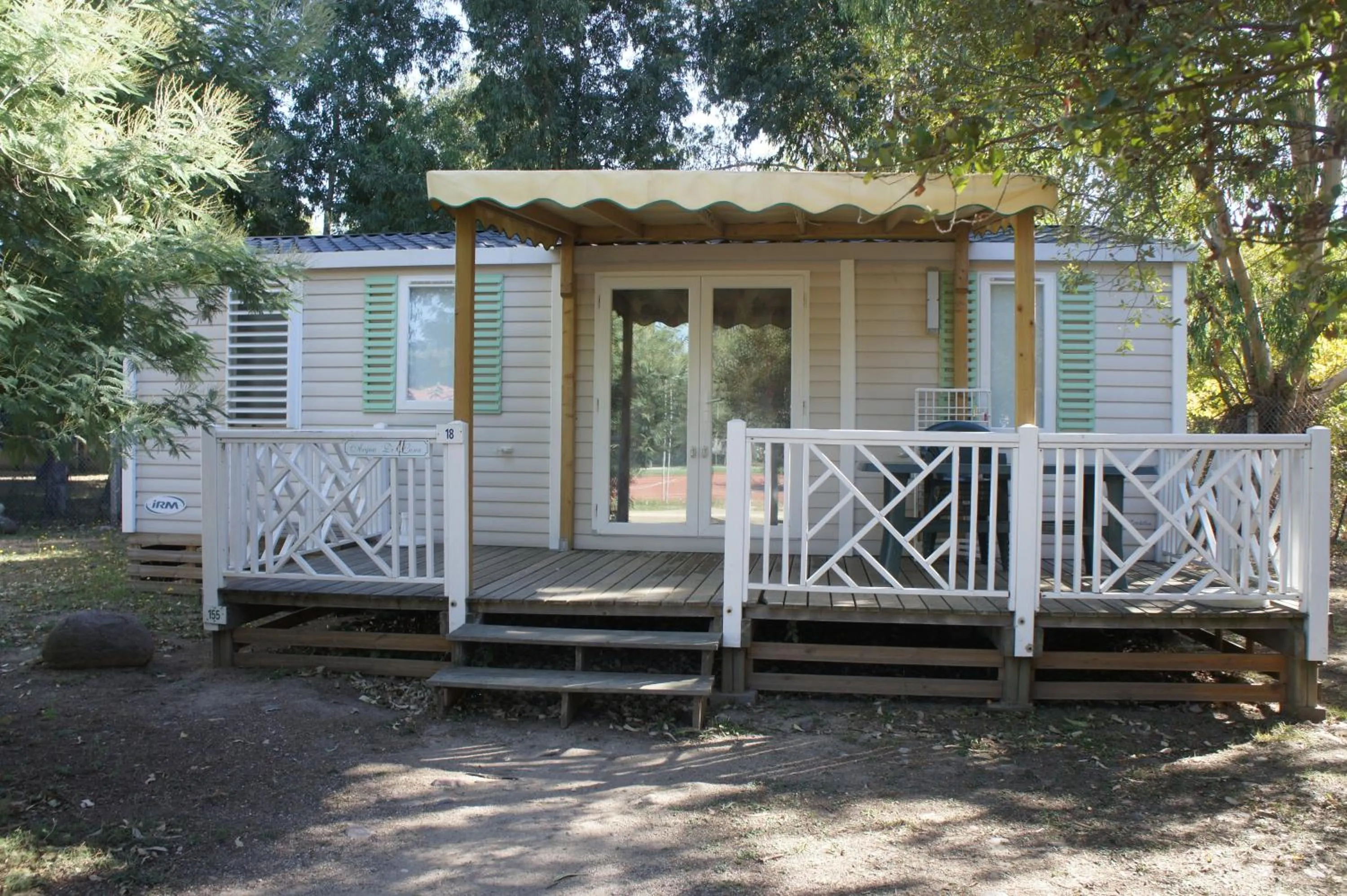 Facade/entrance in Camping La Pinède