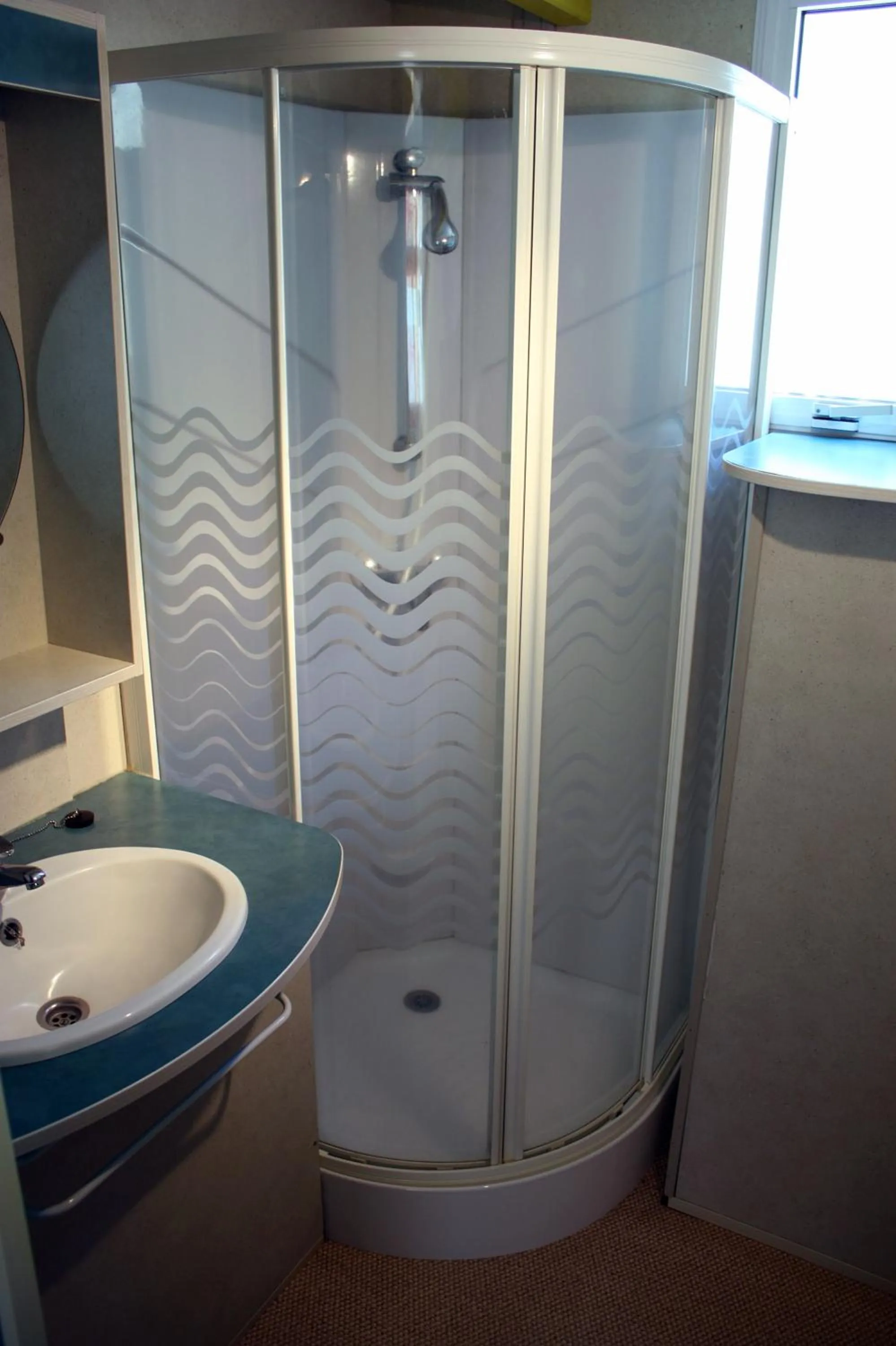 Bathroom in Camping La Pinède