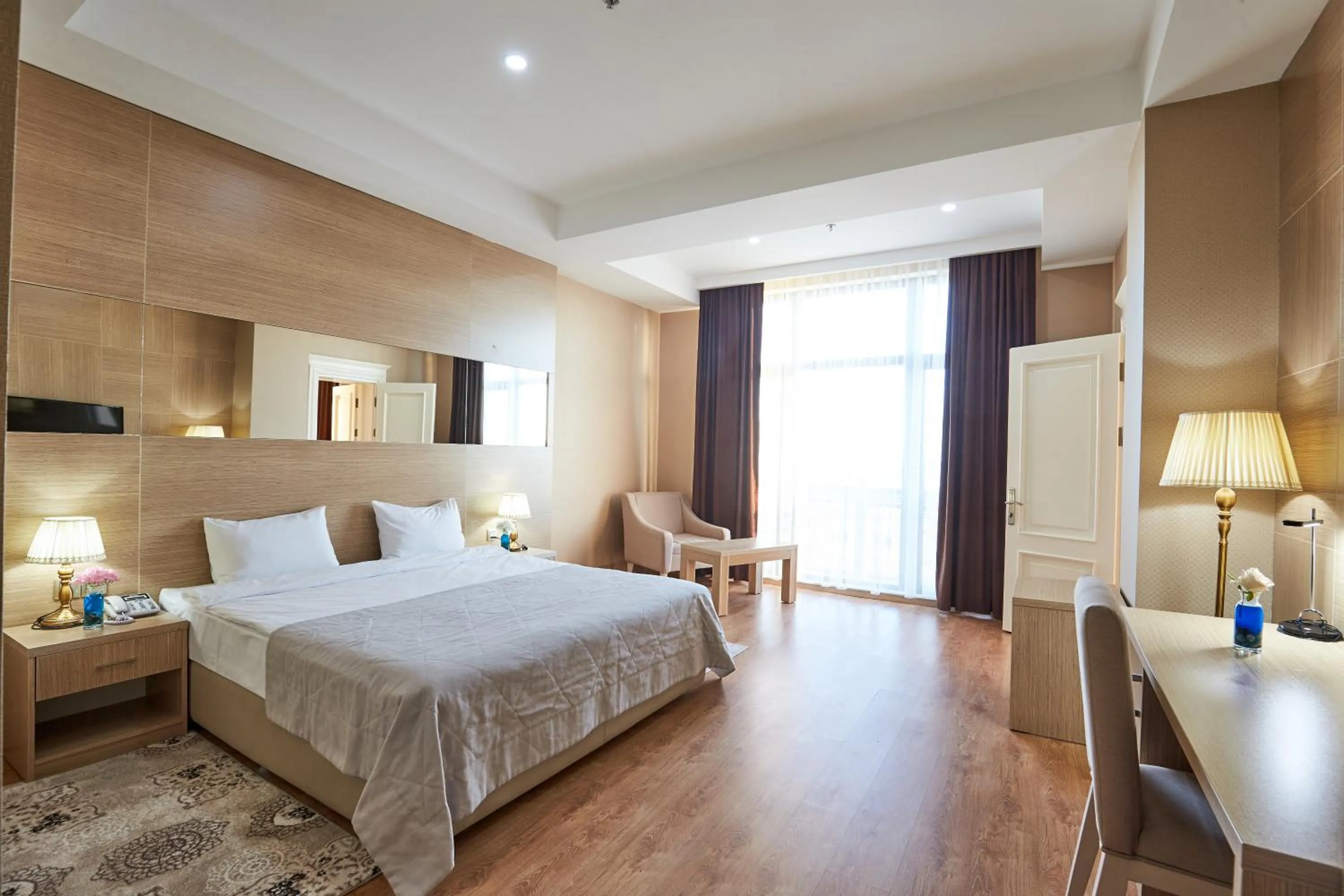 Photo of the whole room, Bed in NOBEL Hotel